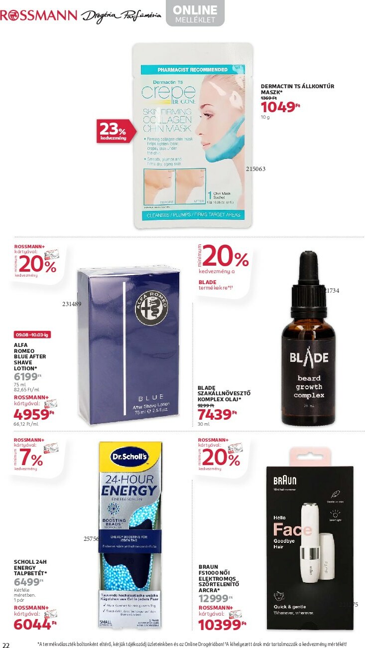rossmann - Rossmann akciós újság, érvényes 09.22. - 10.03. - page: 24