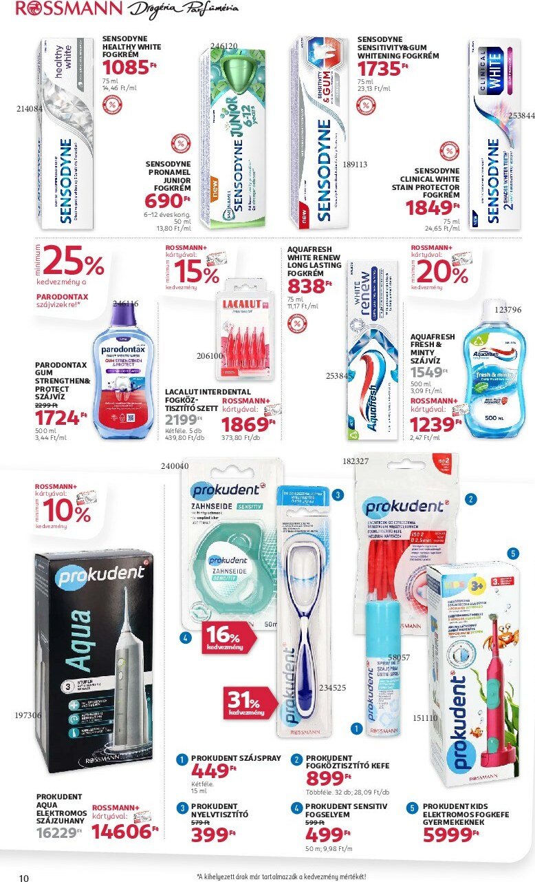rossmann - Rossmann akciós újság, érvényes 09.22. - 10.03. - page: 12
