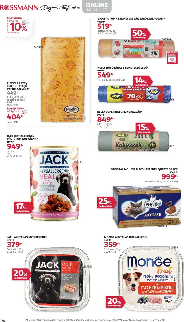 rossmann - Rossmann akciós újság, érvényes 09.22. - 10.03. - page: 26