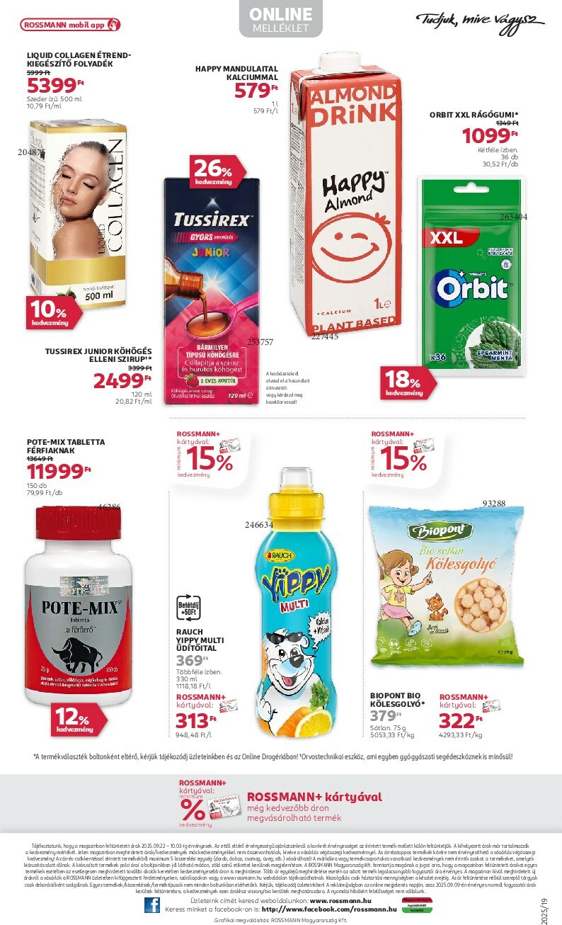 rossmann - Rossmann akciós újság, érvényes 09.22. - 10.03. - page: 31