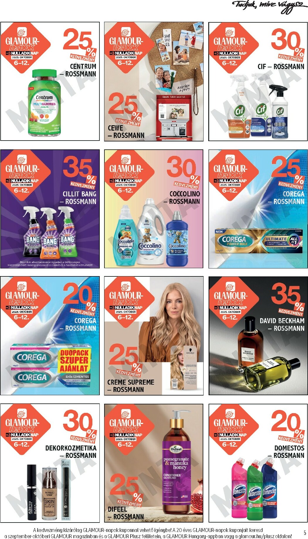 rossmann - Rossmann - Kuponjaid akciós újság, érvényes 10.06. - 10.12. - page: 5