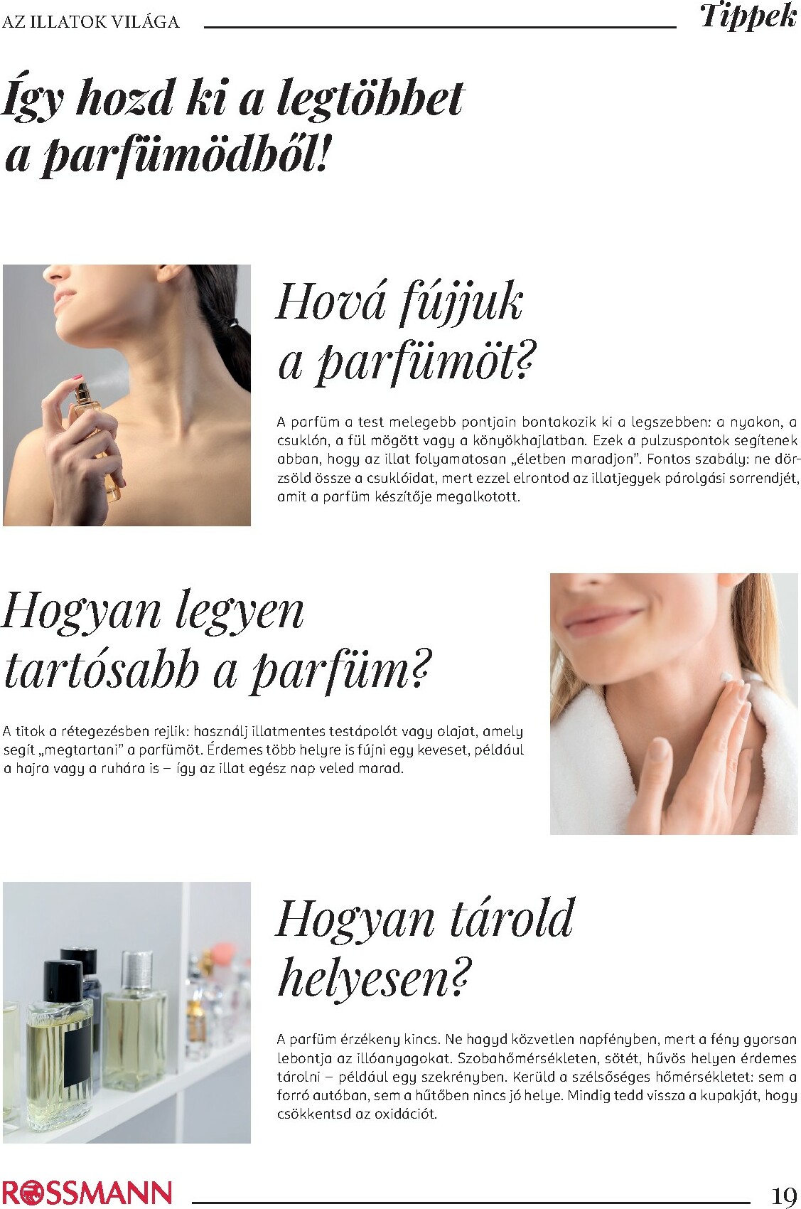 rossmann - Rossmann - Az Illatok Világa akciós újság, érvényes 10.15. - 12.31. - page: 19