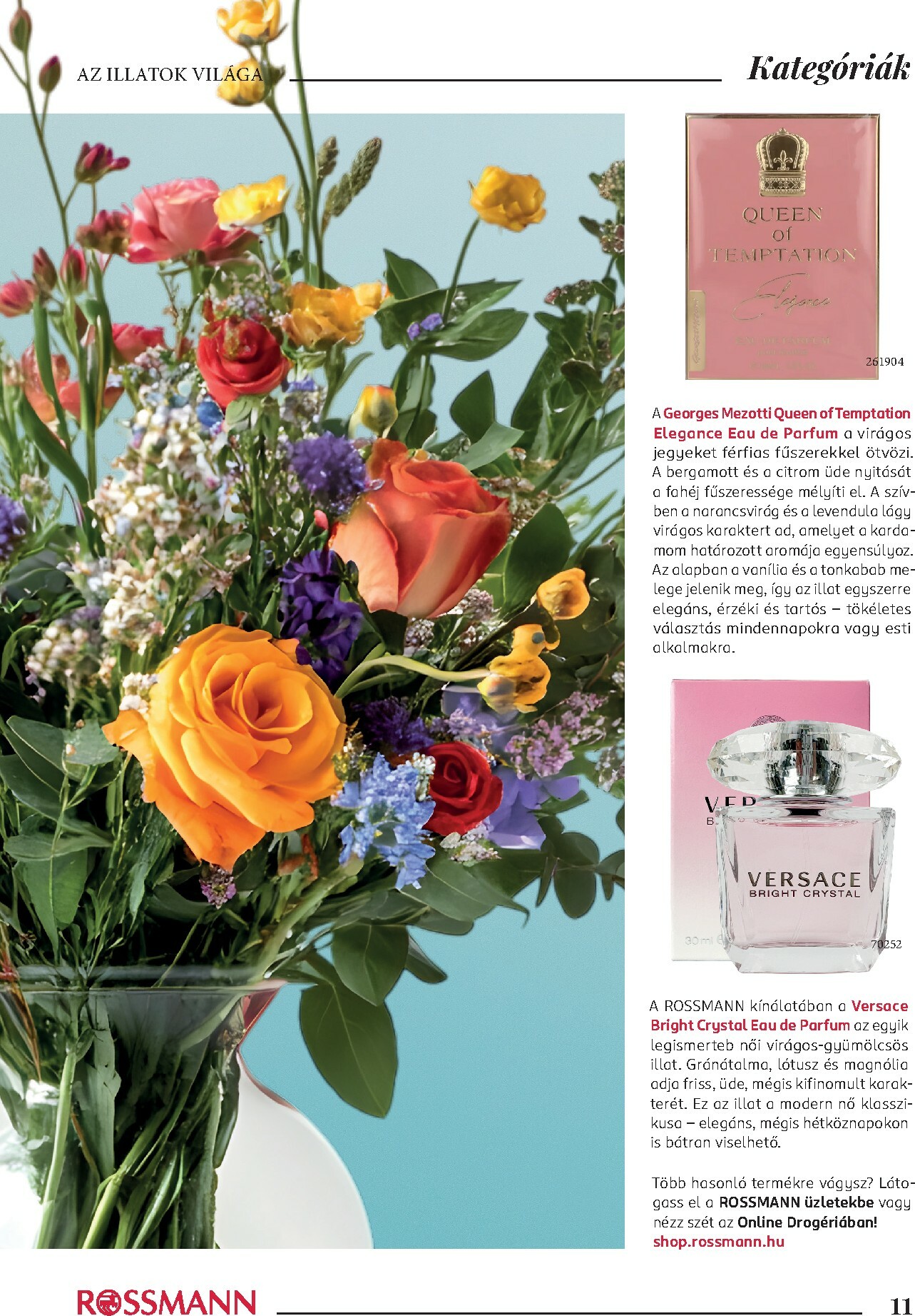 rossmann - Rossmann - Az Illatok Világa akciós újság, érvényes 10.15. - 12.31. - page: 11