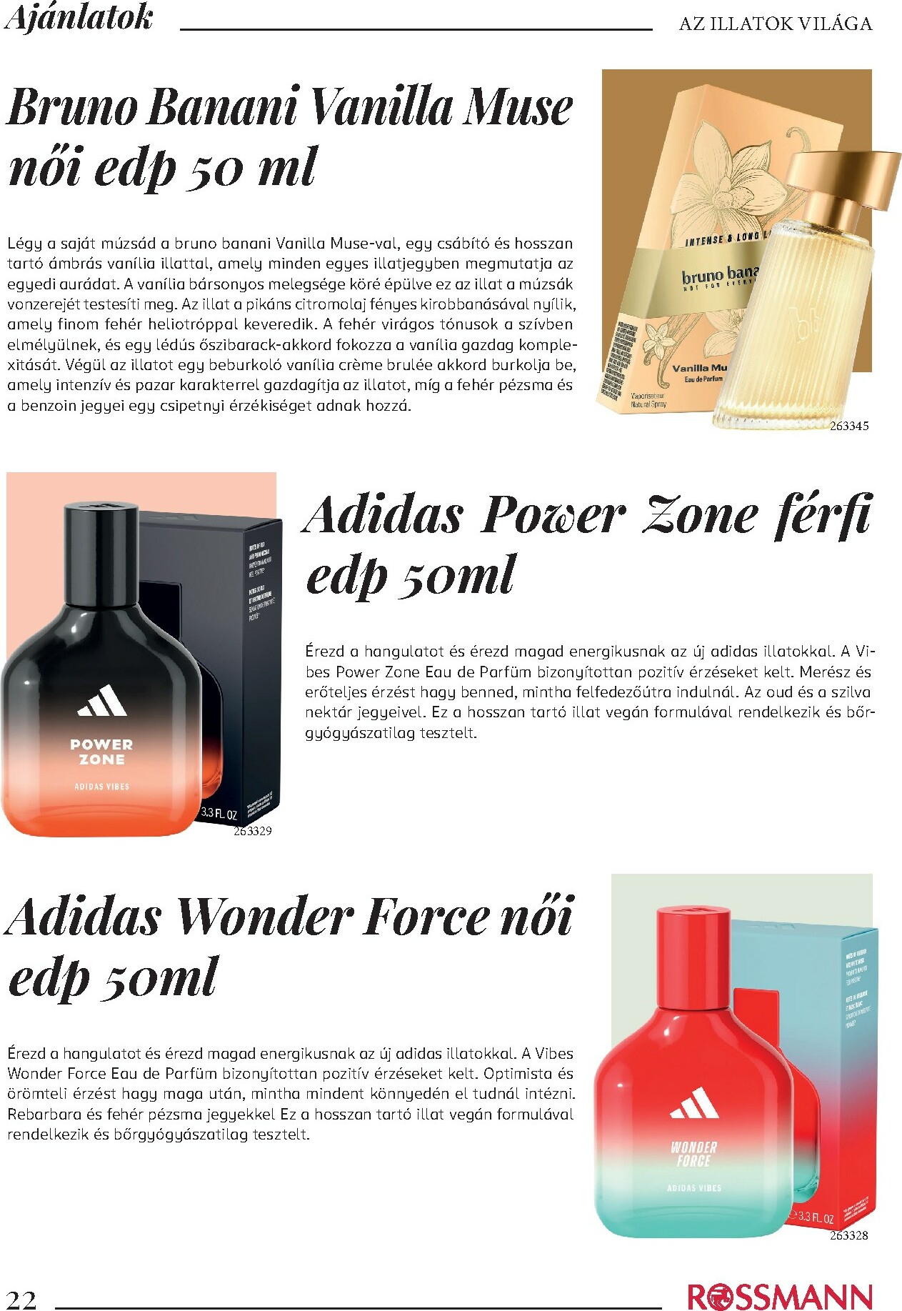 rossmann - Rossmann - Az Illatok Világa akciós újság, érvényes 10.15. - 12.31. - page: 22
