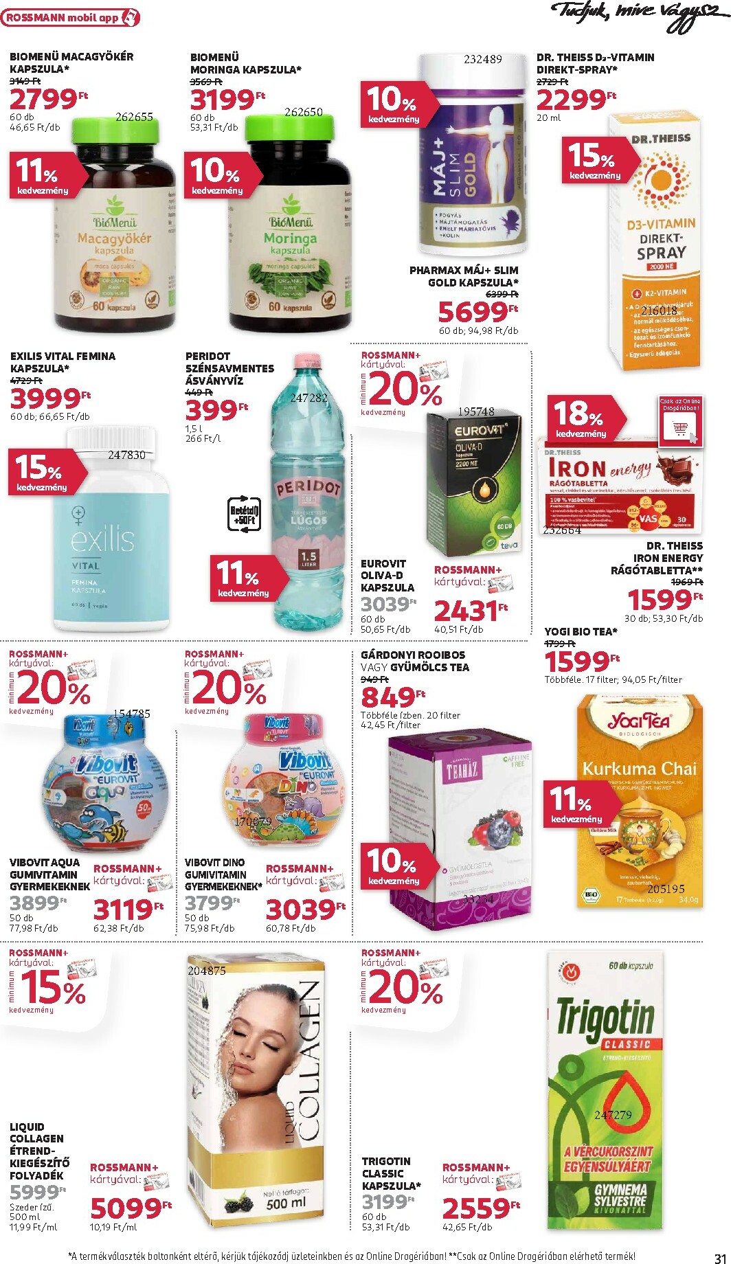 rossmann - Rossmann akciós újság, érvényes 10.20. - 10.31. - page: 33 rossmann - Rossmann akciós újság, érvényes 10.20. - 10.31. - page: 33