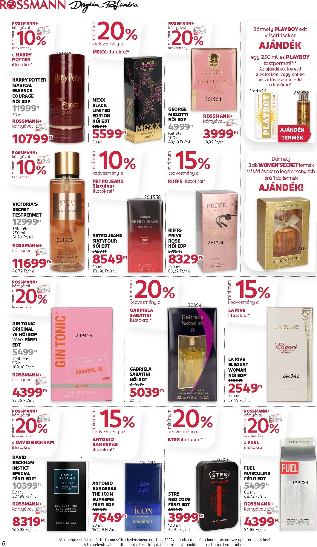 rossmann - Rossmann akciós újság, érvényes 10.20. - 10.31. - page: 6 rossmann - Rossmann akciós újság, érvényes 10.20. - 10.31. - page: 6