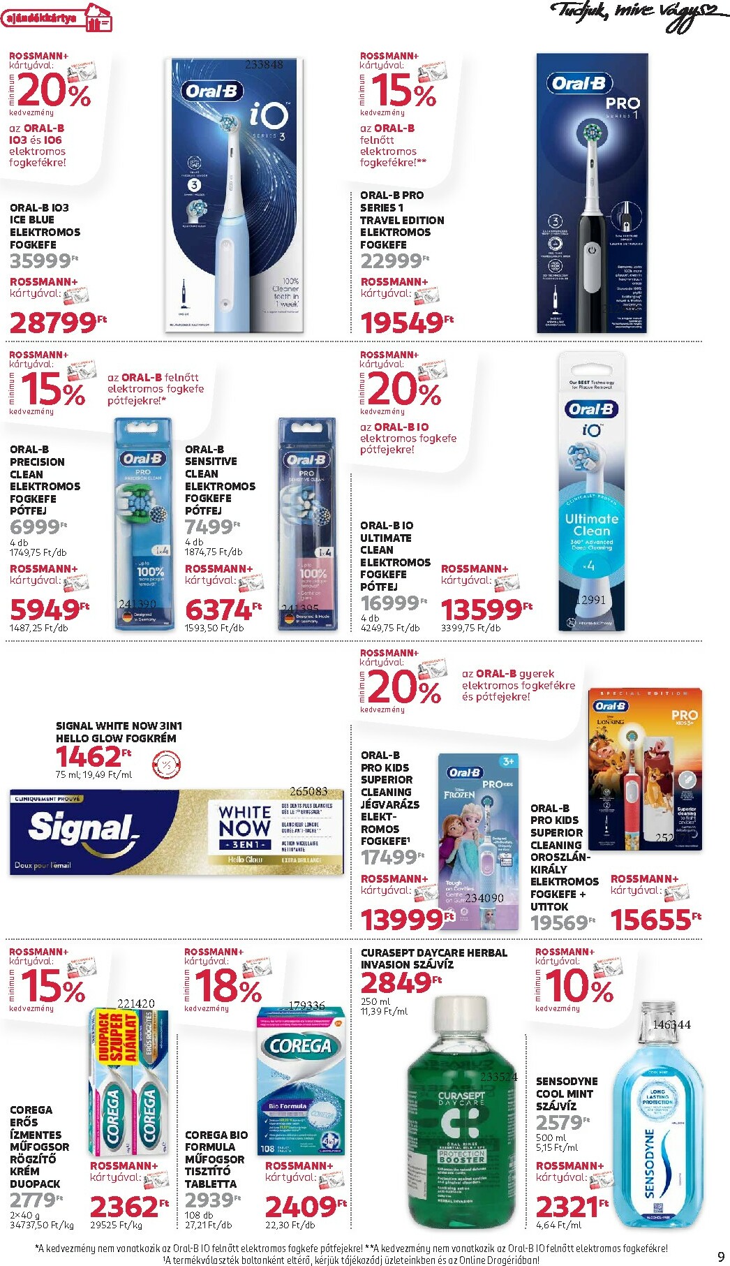 rossmann - Rossmann akciós újság, érvényes 10.20. - 10.31. - page: 9 rossmann - Rossmann akciós újság, érvényes 10.20. - 10.31. - page: 9