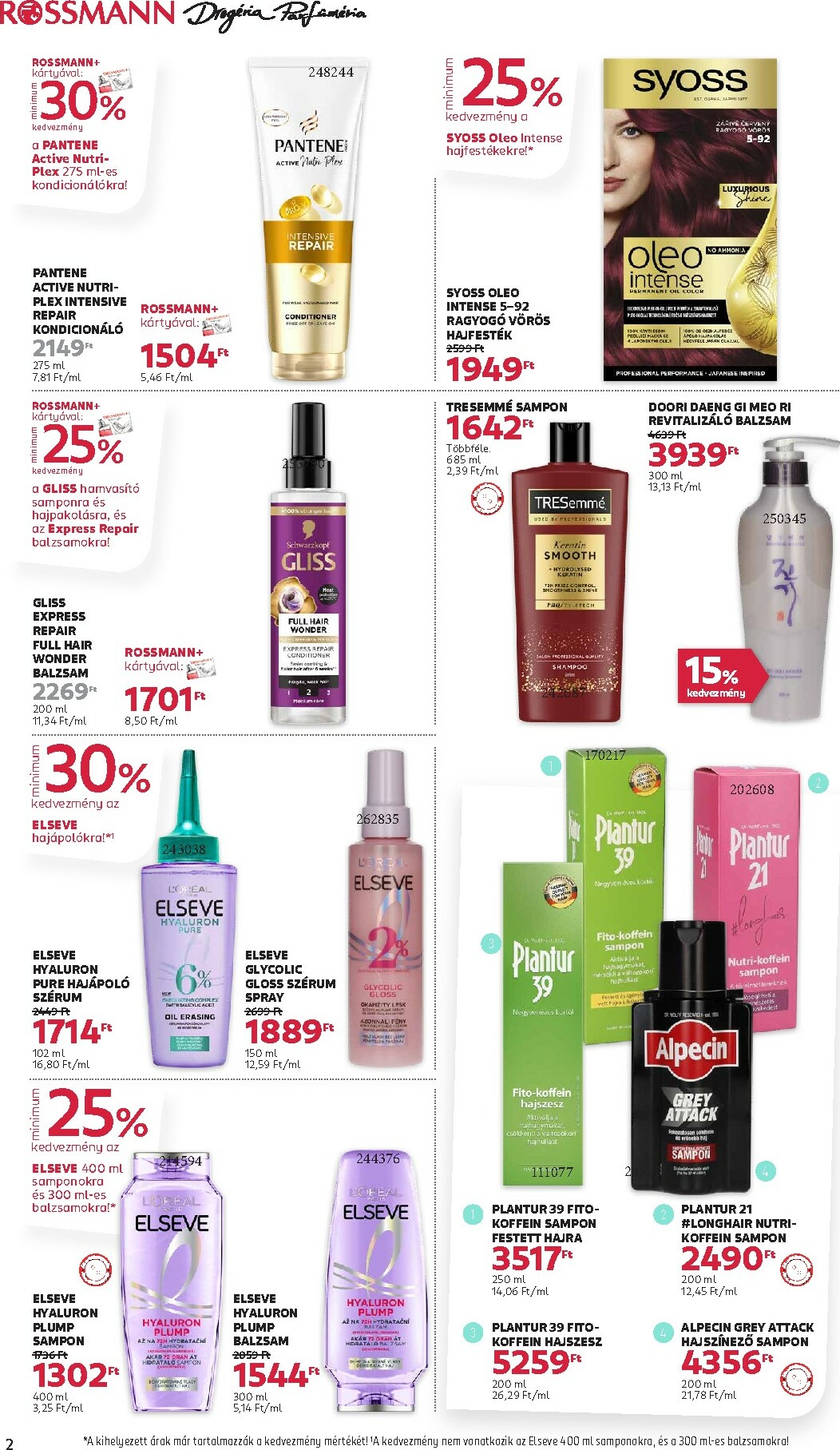 rossmann - Rossmann akciós újság, érvényes 10.20. - 10.31. - page: 2 rossmann - Rossmann akciós újság, érvényes 10.20. - 10.31. - page: 2