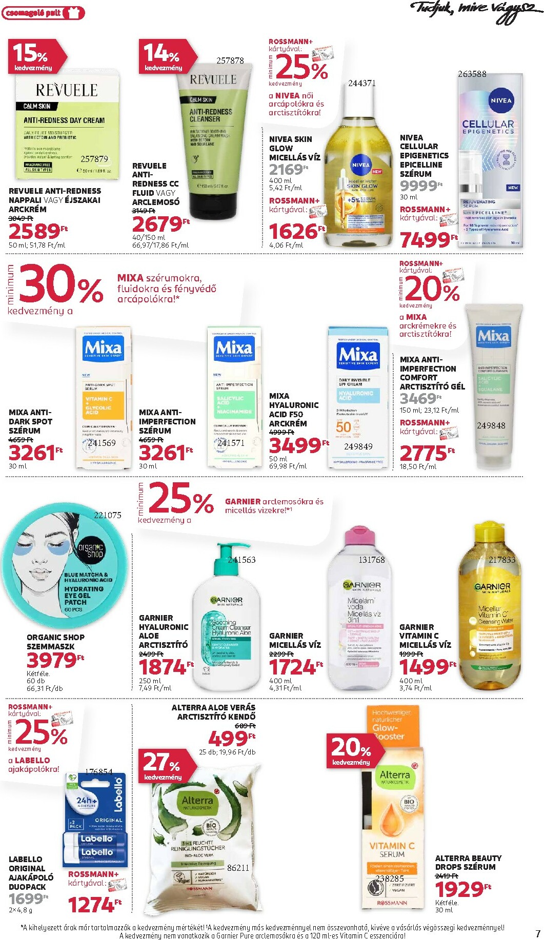 rossmann - Rossmann akciós újság, érvényes 10.20. - 10.31. - page: 7 rossmann - Rossmann akciós újság, érvényes 10.20. - 10.31. - page: 7