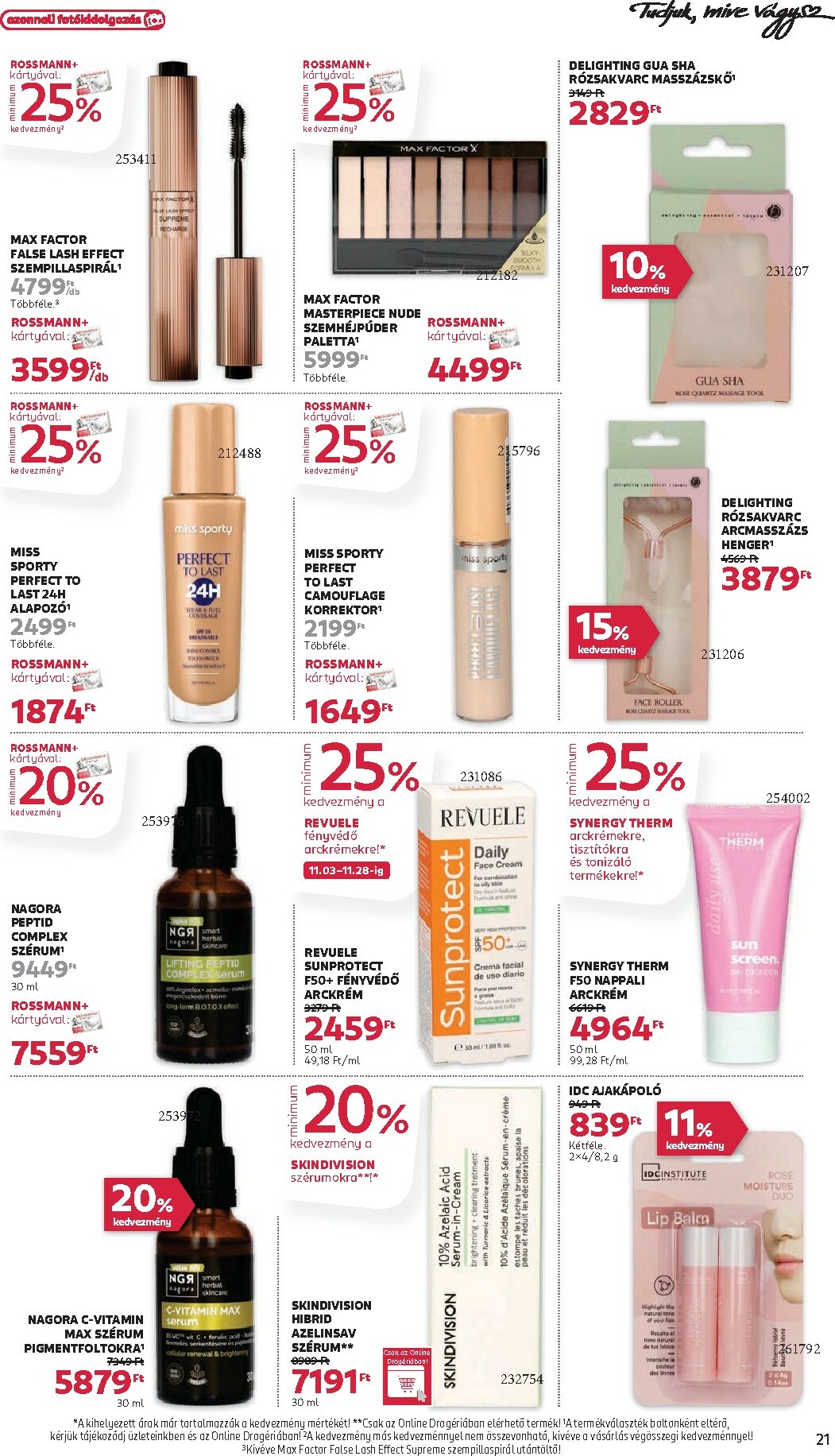 rossmann - Rossmann akciós újság, érvényes 11.03. - 11.14. - page: 23 rossmann - Rossmann akciós újság, érvényes 11.03. - 11.14. - page: 23
