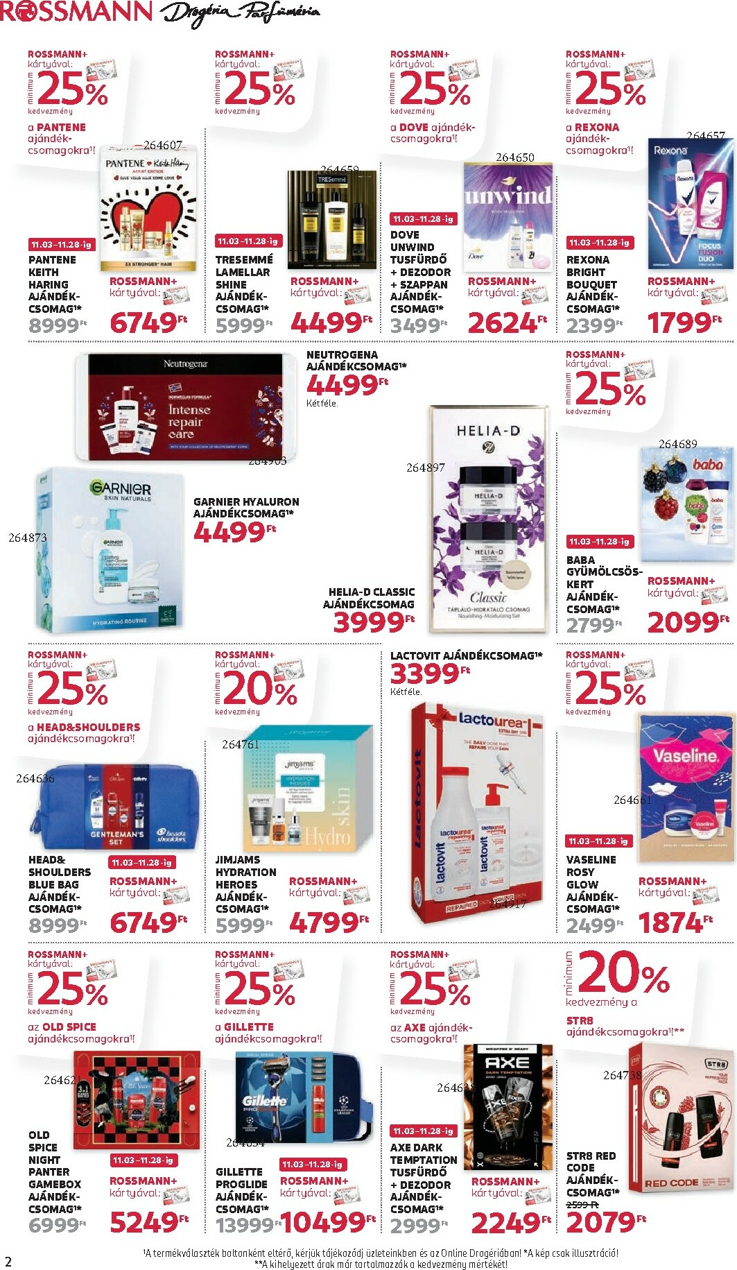 rossmann - Rossmann akciós újság, érvényes 11.03. - 11.14. - page: 2 rossmann - Rossmann akciós újság, érvényes 11.03. - 11.14. - page: 2