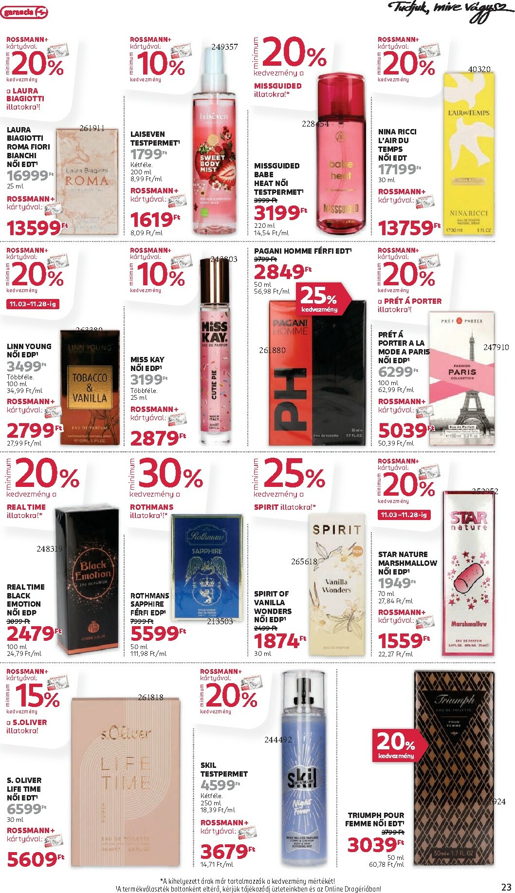 rossmann - Rossmann akciós újság, érvényes 11.03. - 11.14. - page: 25 rossmann - Rossmann akciós újság, érvényes 11.03. - 11.14. - page: 25