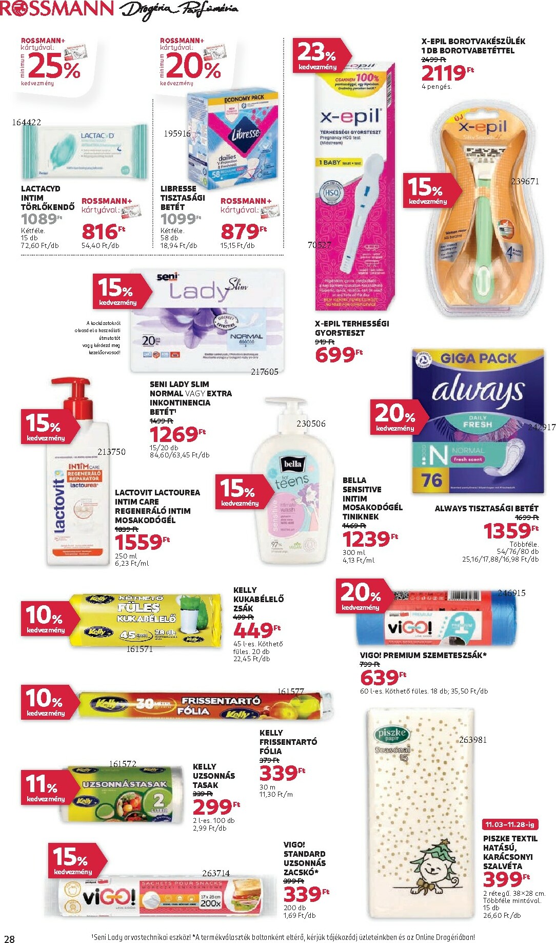 rossmann - Rossmann akciós újság, érvényes 11.03. - 11.14. - page: 30 rossmann - Rossmann akciós újság, érvényes 11.03. - 11.14. - page: 30