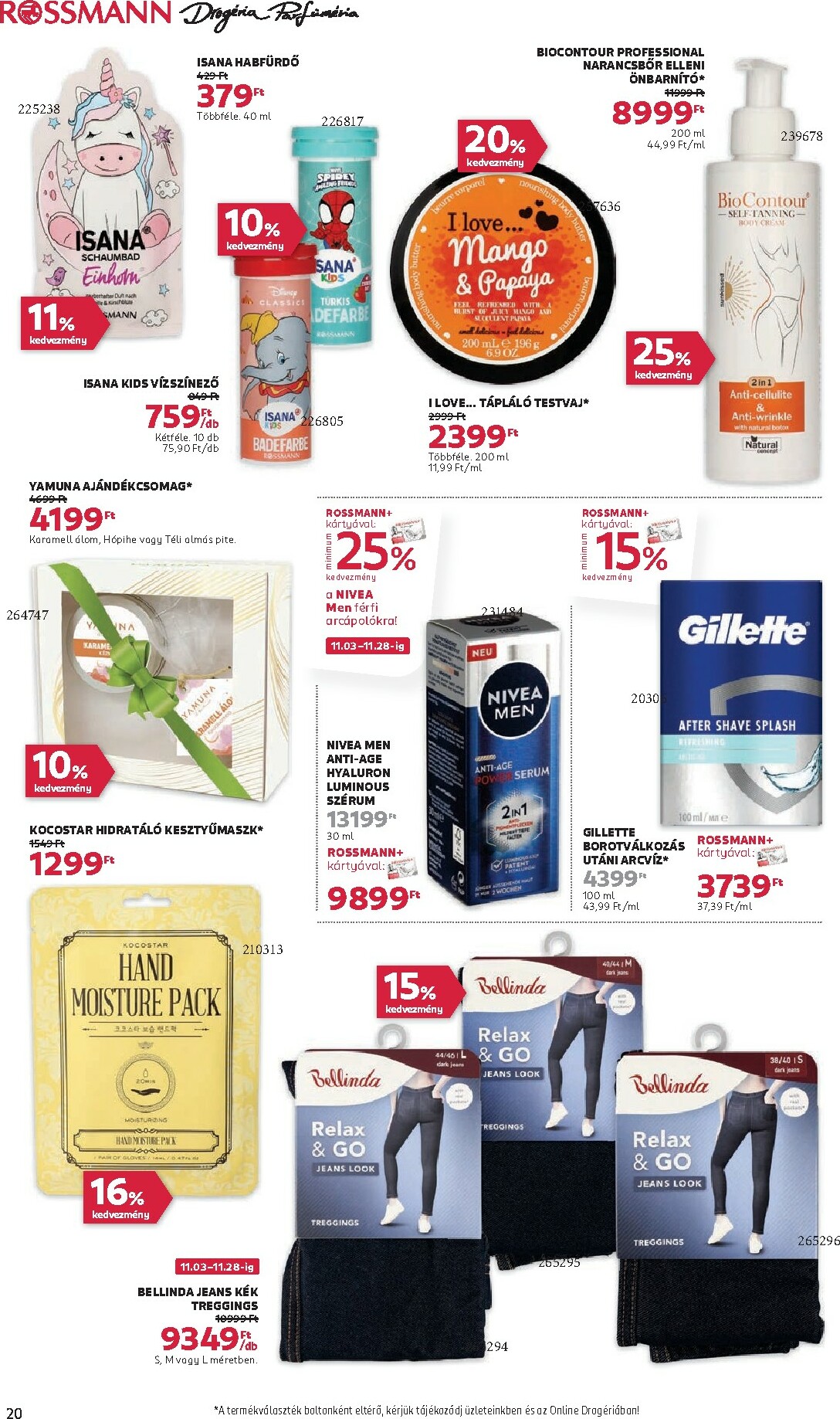 rossmann - Rossmann akciós újság, érvényes 11.03. - 11.14. - page: 22 rossmann - Rossmann akciós újság, érvényes 11.03. - 11.14. - page: 22