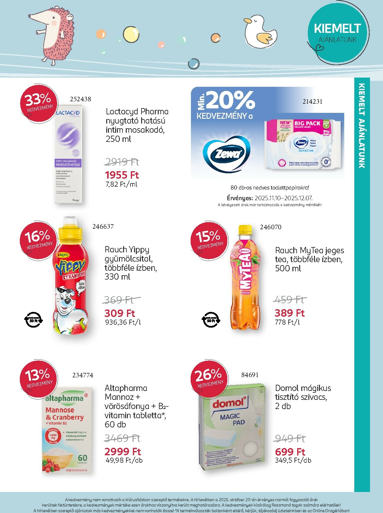 rossmann - Rossmann - Babaprogram akciós újság, érvényes 11.10. - 12.07. - page: 3