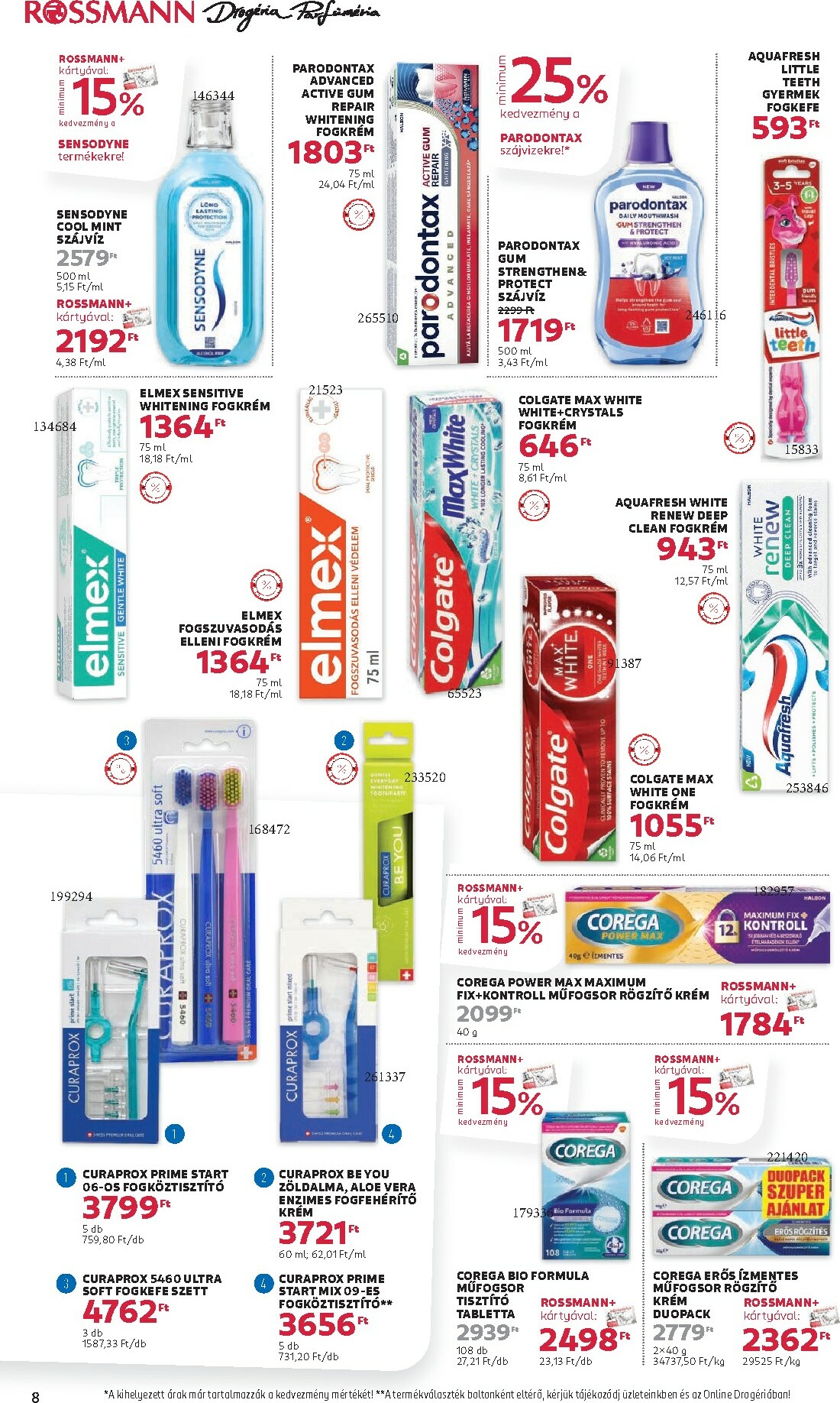rossmann - Rossmann akciós újság, érvényes 11.17. - 11.28. - page: 8