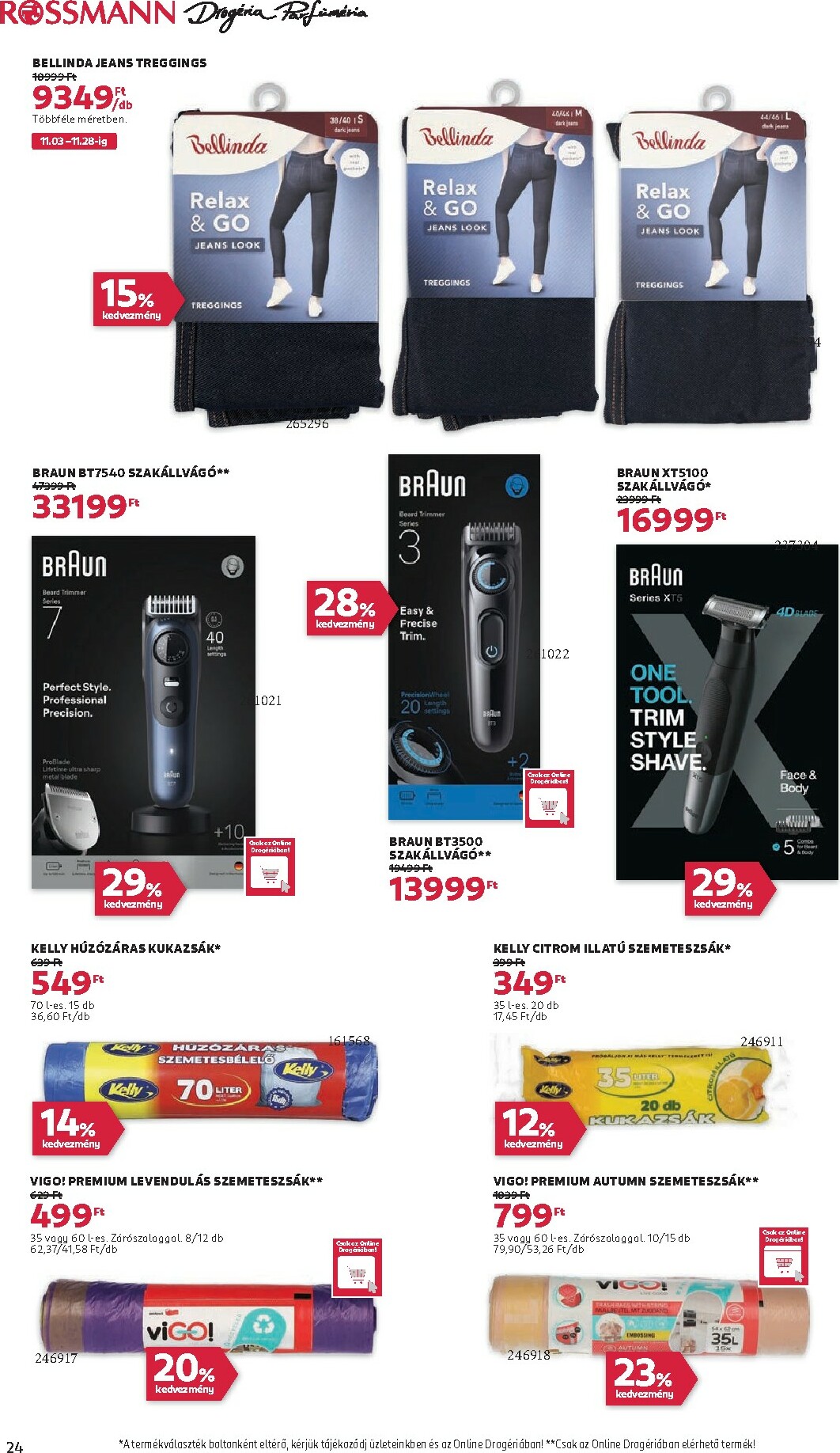 rossmann - Rossmann akciós újság, érvényes 11.17. - 11.28. - page: 26