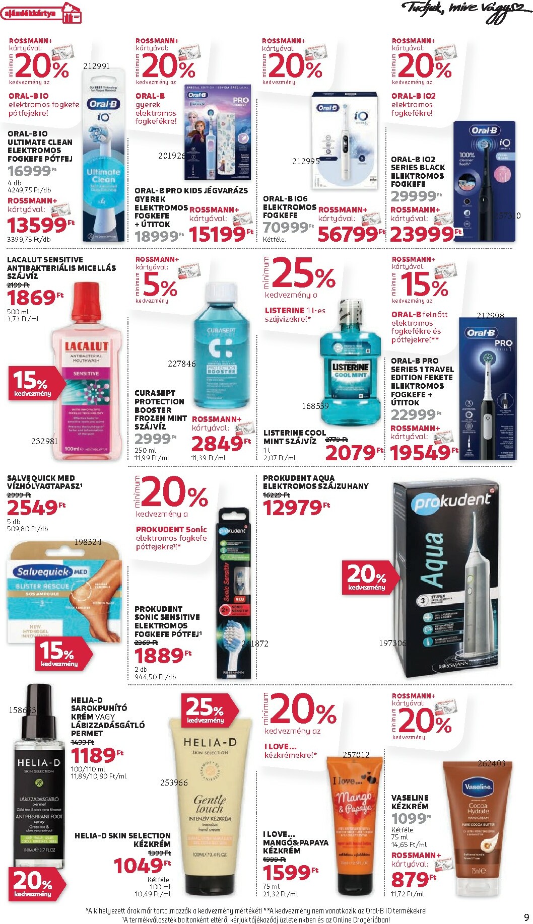 rossmann - Rossmann akciós újság, érvényes 11.17. - 11.28. - page: 9