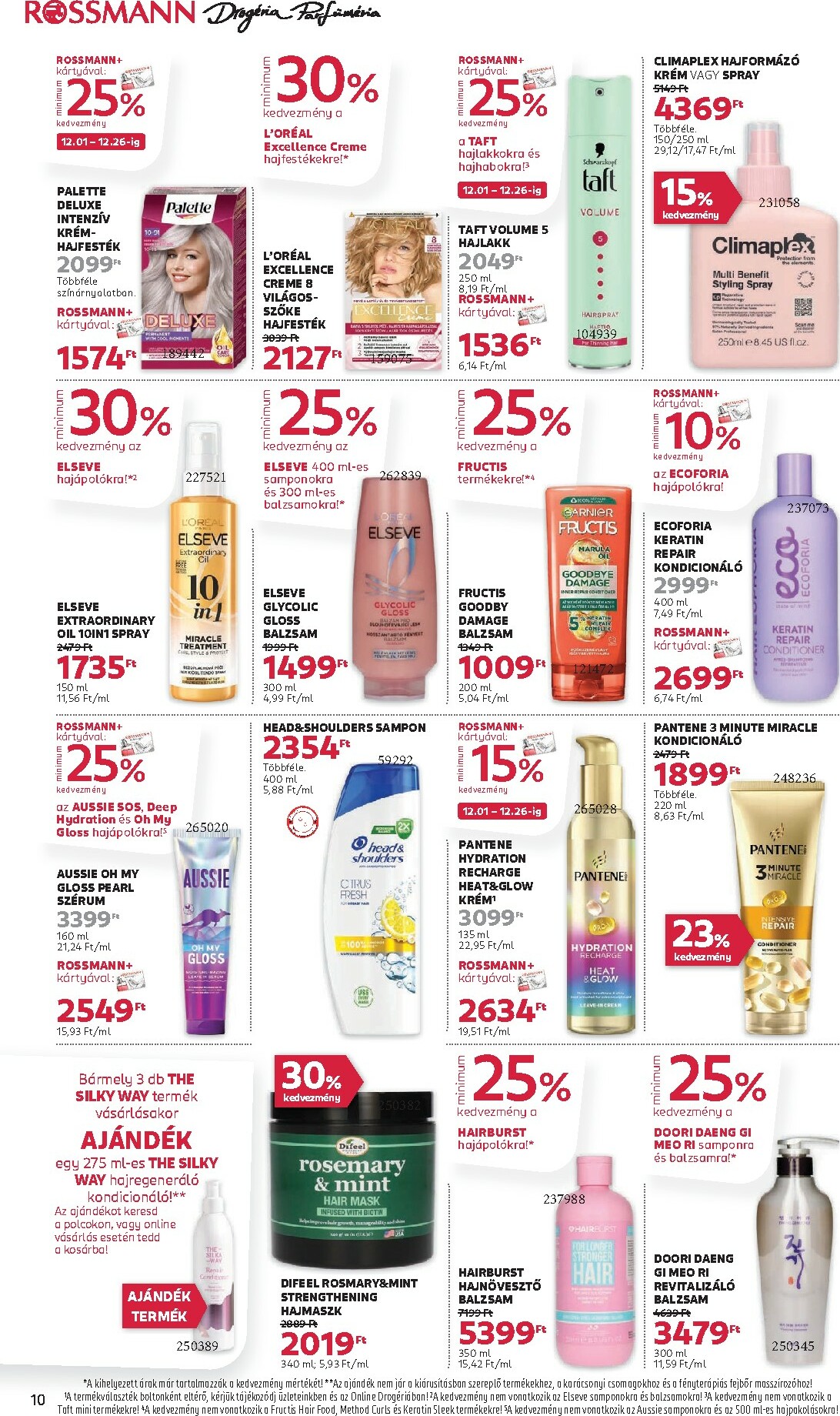 rossmann - Rossmann akciós újság, érvényes 12.01. - 12.12. - page: 12