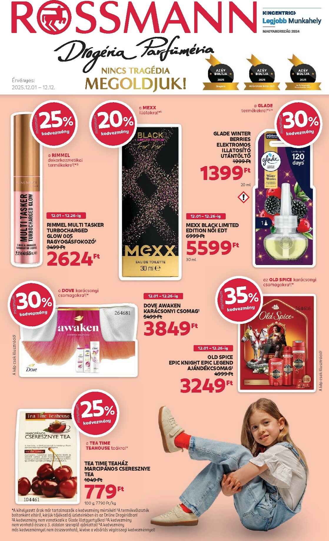 rossmann - Rossmann akciós újság, érvényes 12.01. - 12.12.