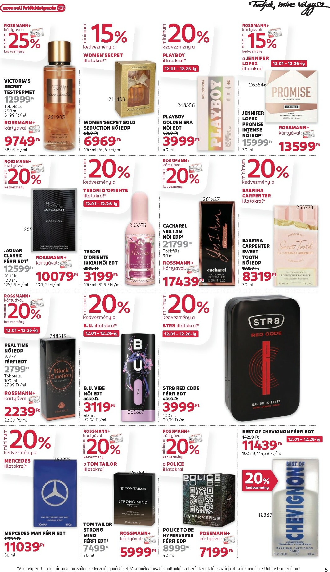 rossmann - Rossmann akciós újság, érvényes 12.01. - 12.12. - page: 5