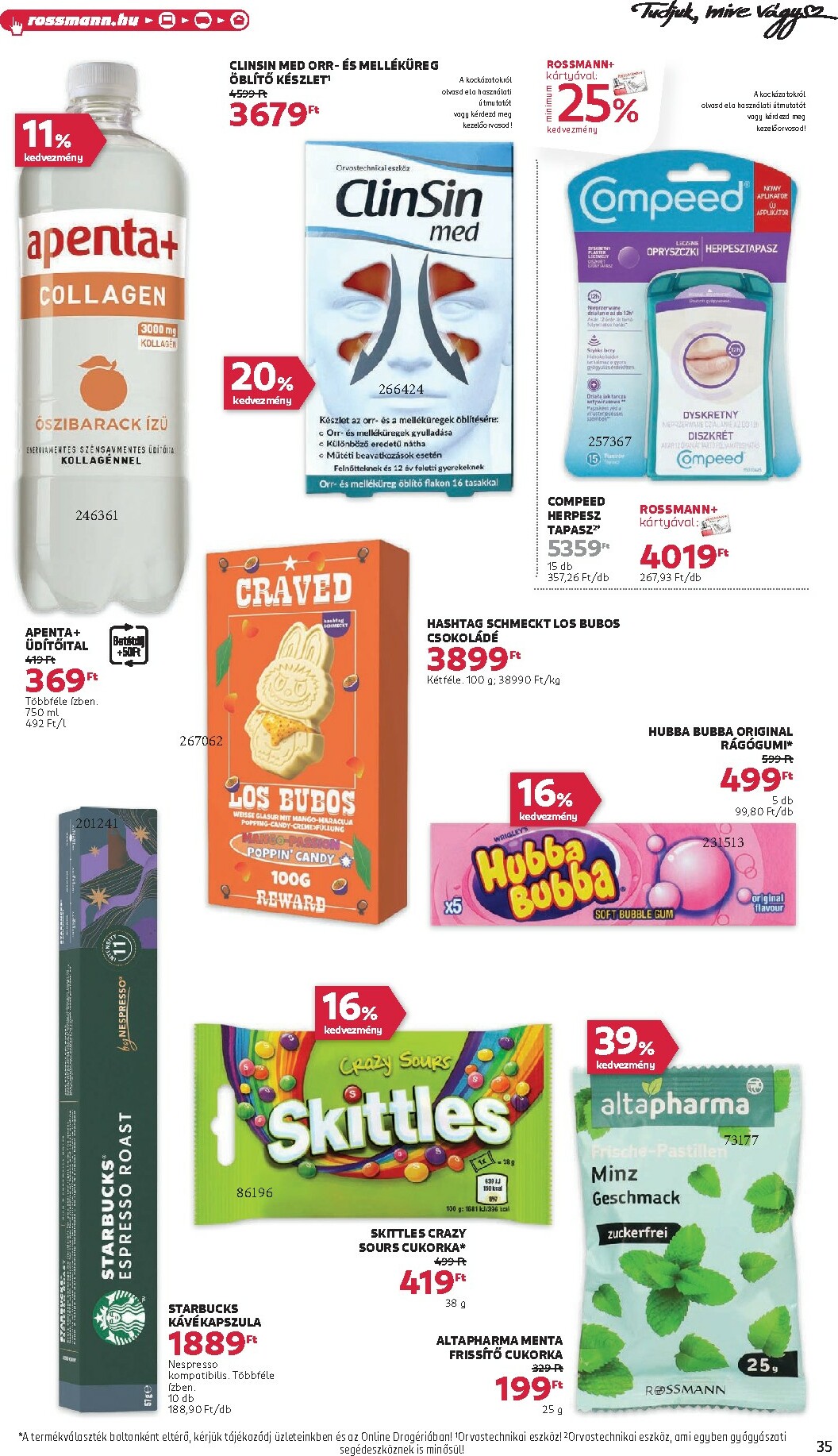 rossmann - Rossmann akciós újság, érvényes 12.01. - 12.12. - page: 39