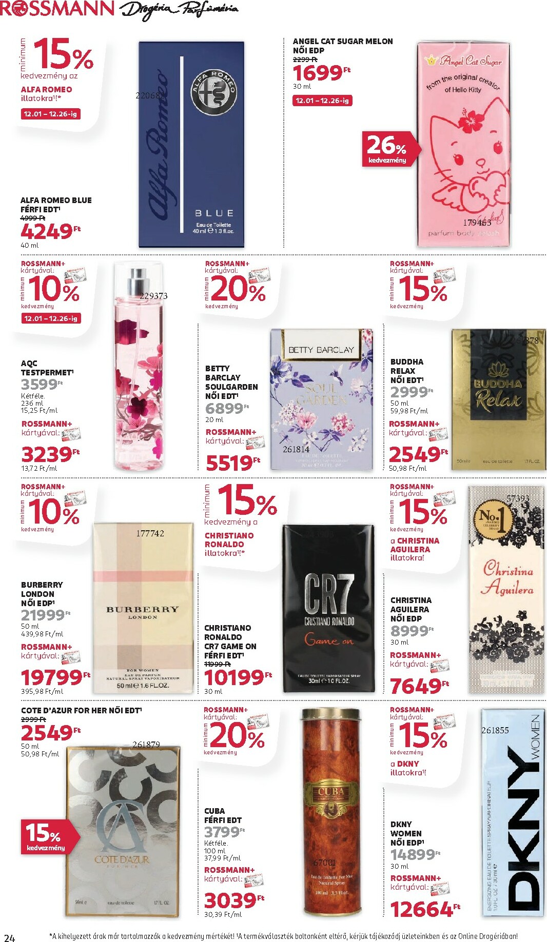 rossmann - Rossmann akciós újság, érvényes 12.01. - 12.12. - page: 26
