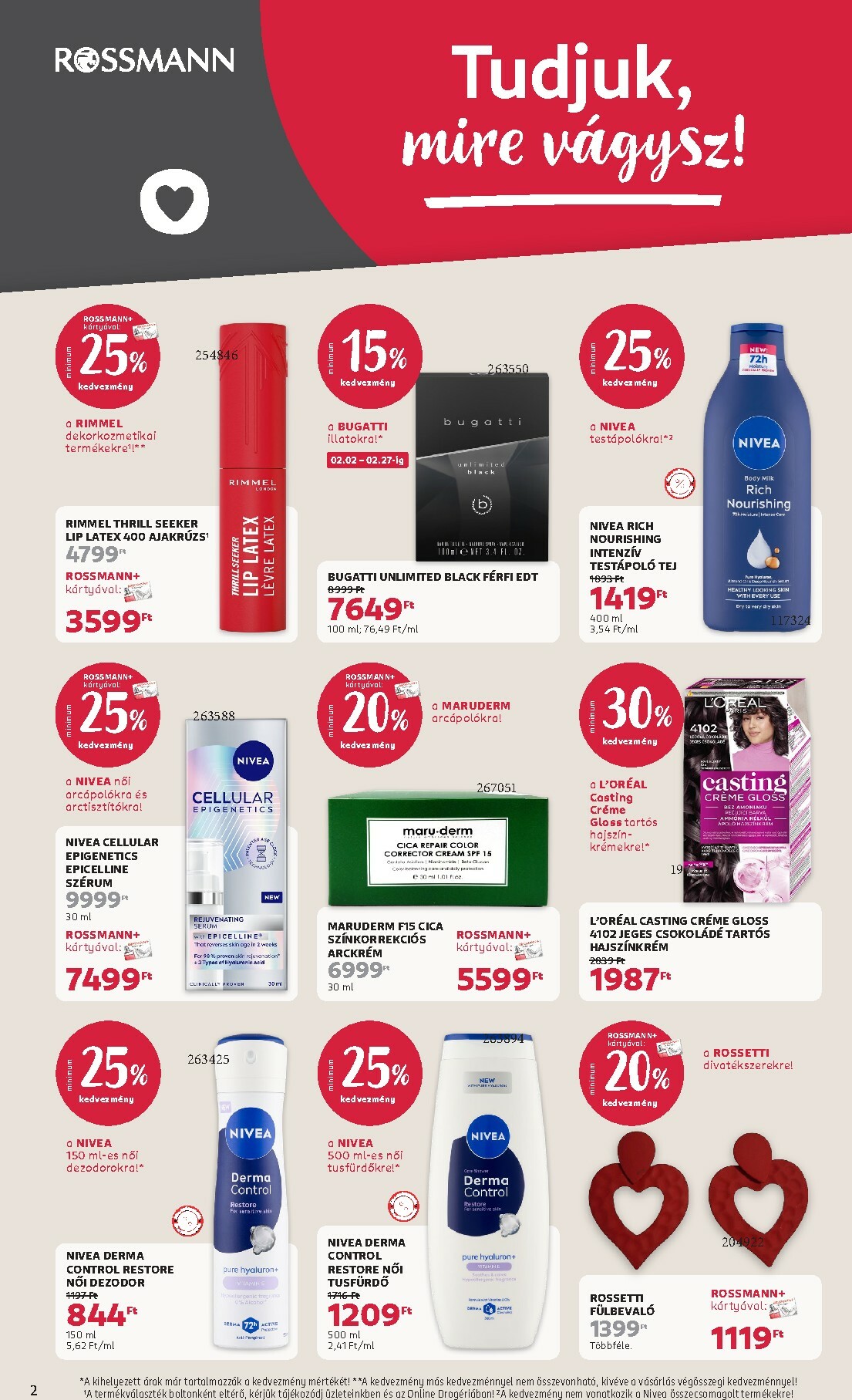rossmann - Rossmann akciós újság, érvényes 02.02. - 02.13. - page: 2