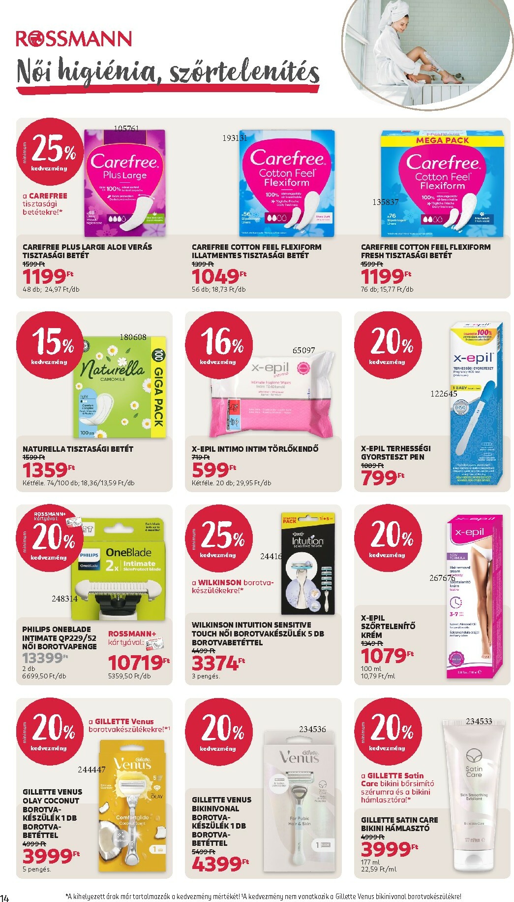 rossmann - Rossmann akciós újság, érvényes 02.02. - 02.13. - page: 16