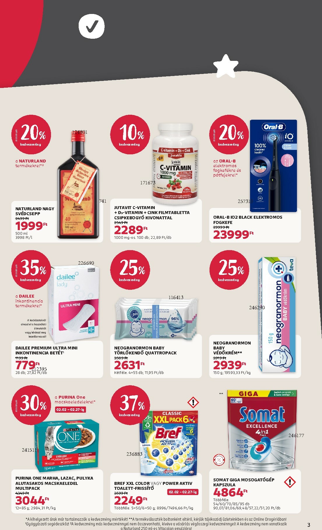 rossmann - Rossmann akciós újság, érvényes 02.02. - 02.13. - page: 3