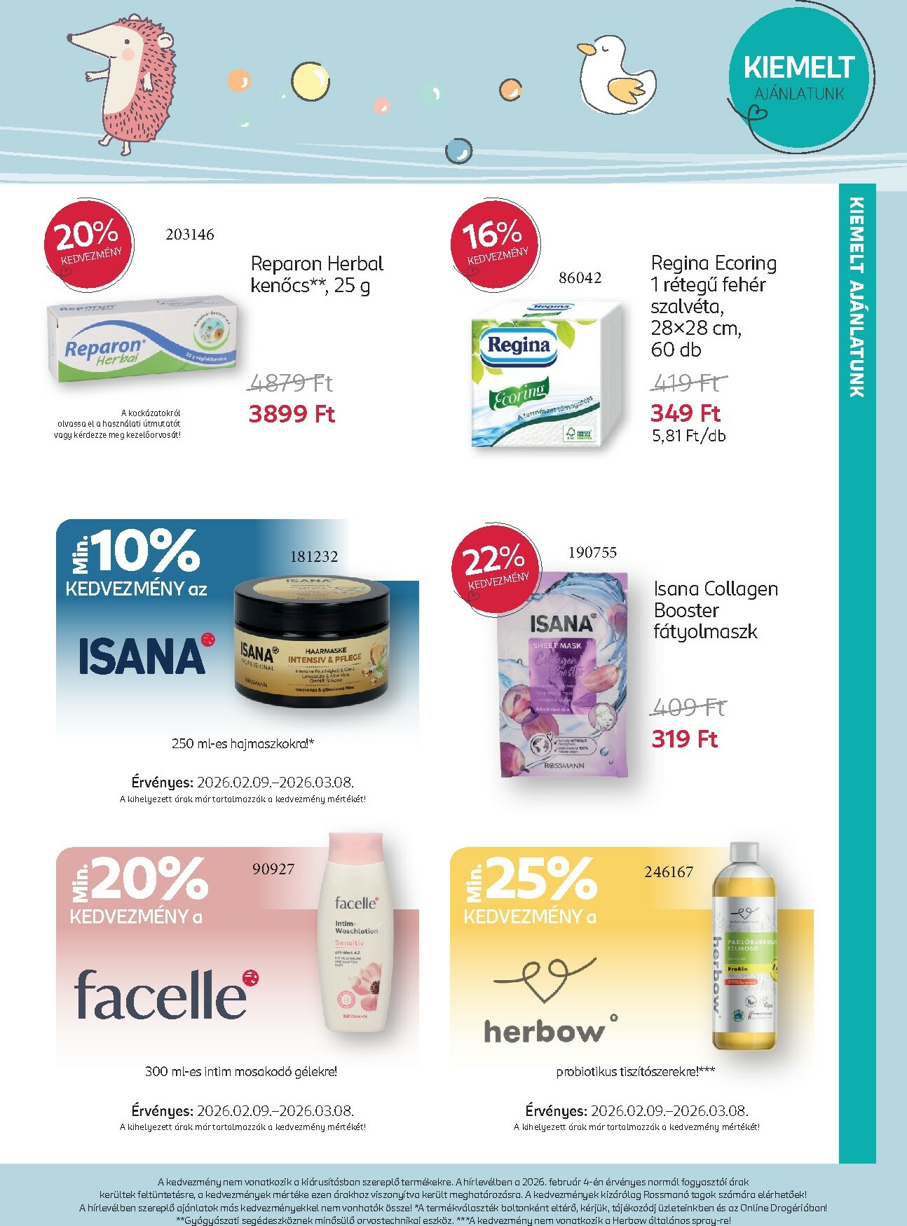 rossmann - Rossmann - Babaprogram akciós újság, érvényes 2026.02.09. - 2026.03.08. - page: 3