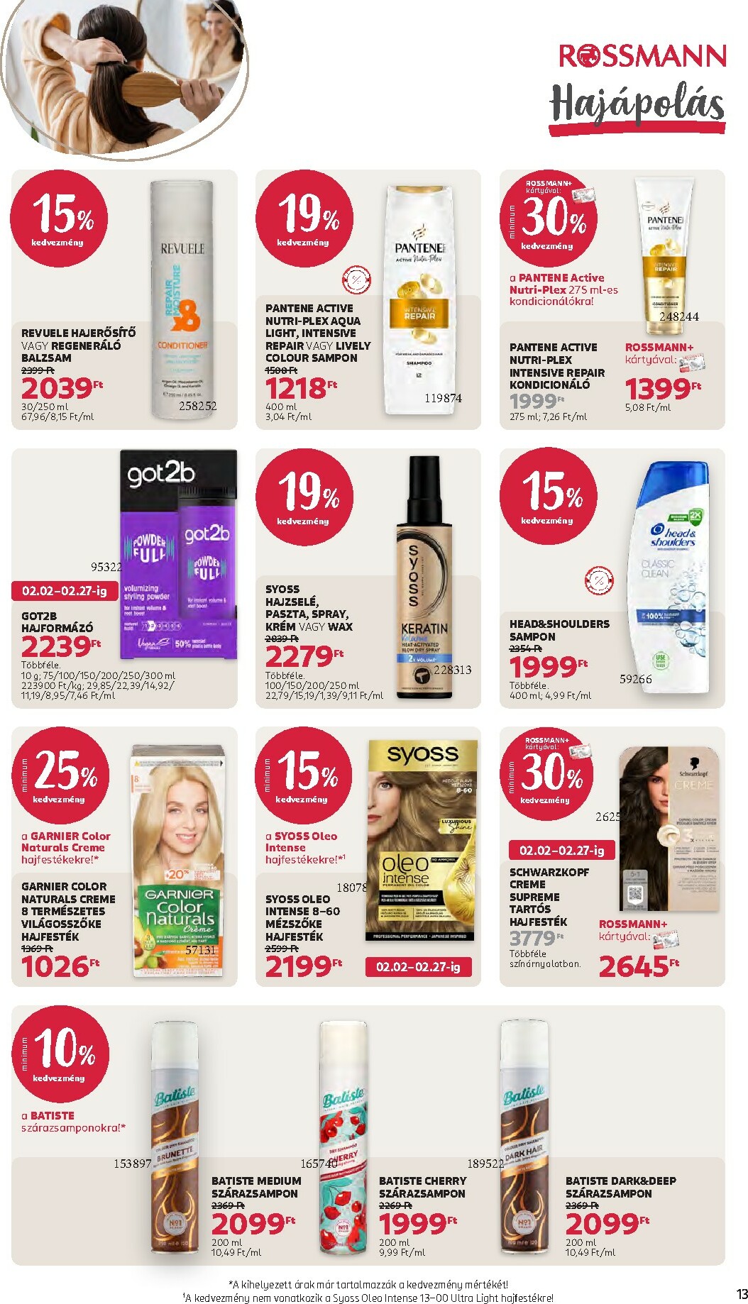 rossmann - Rossmann akciós újság, érvényes 2026.02.16. - 2026.02.27. - page: 15