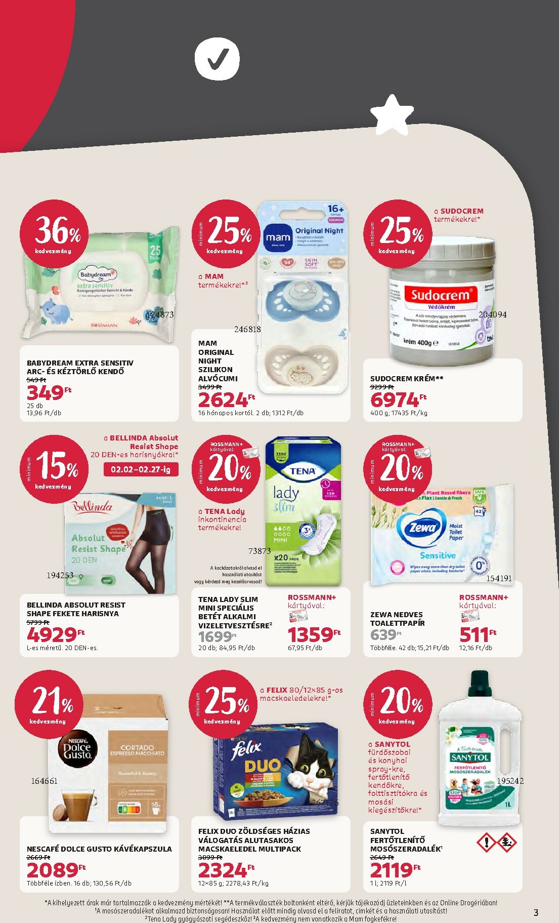rossmann - Rossmann akciós újság, érvényes 2026.02.16. - 2026.02.27. - page: 3