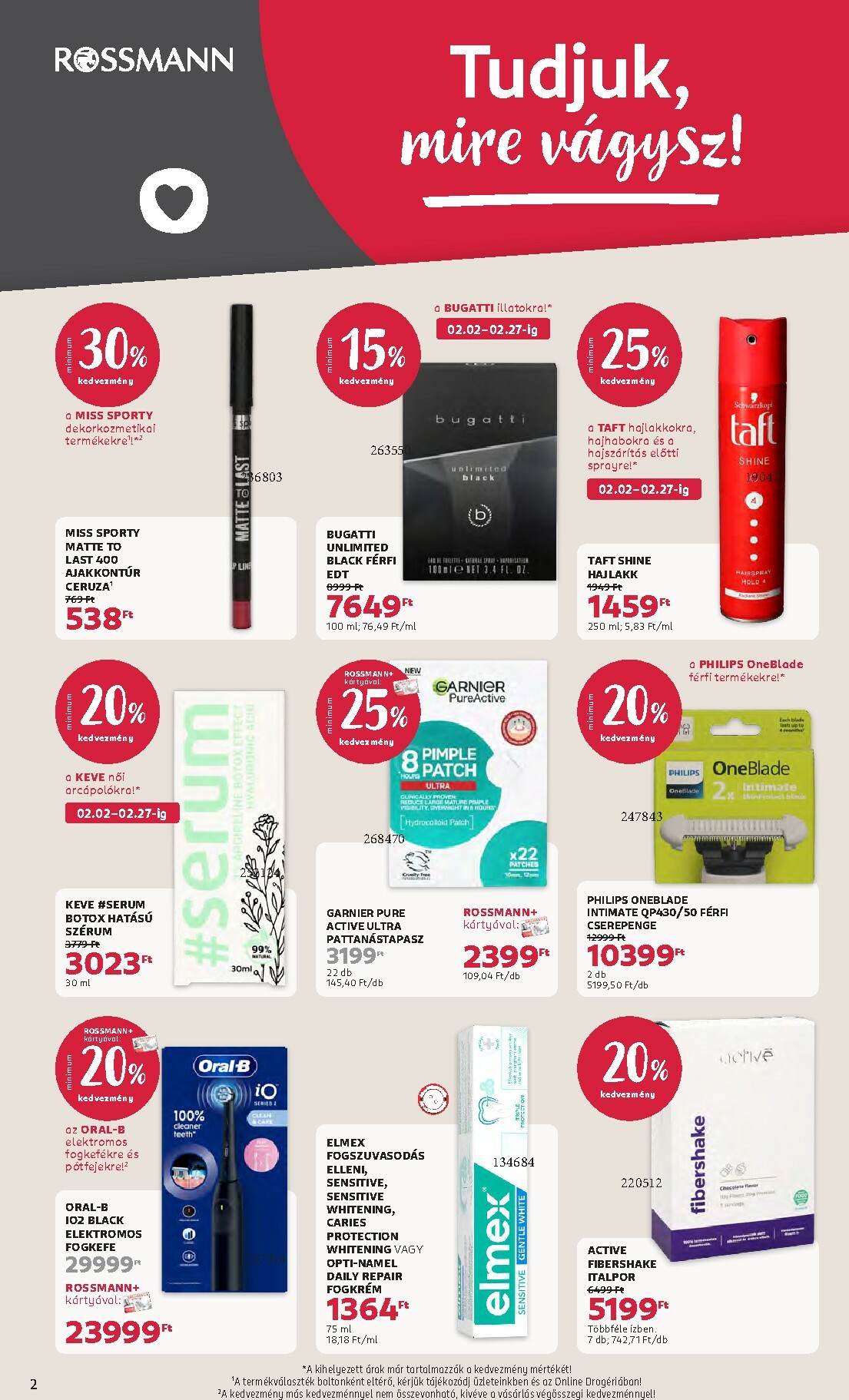 rossmann - Rossmann akciós újság, érvényes 2026.02.16. - 2026.02.27. - page: 2