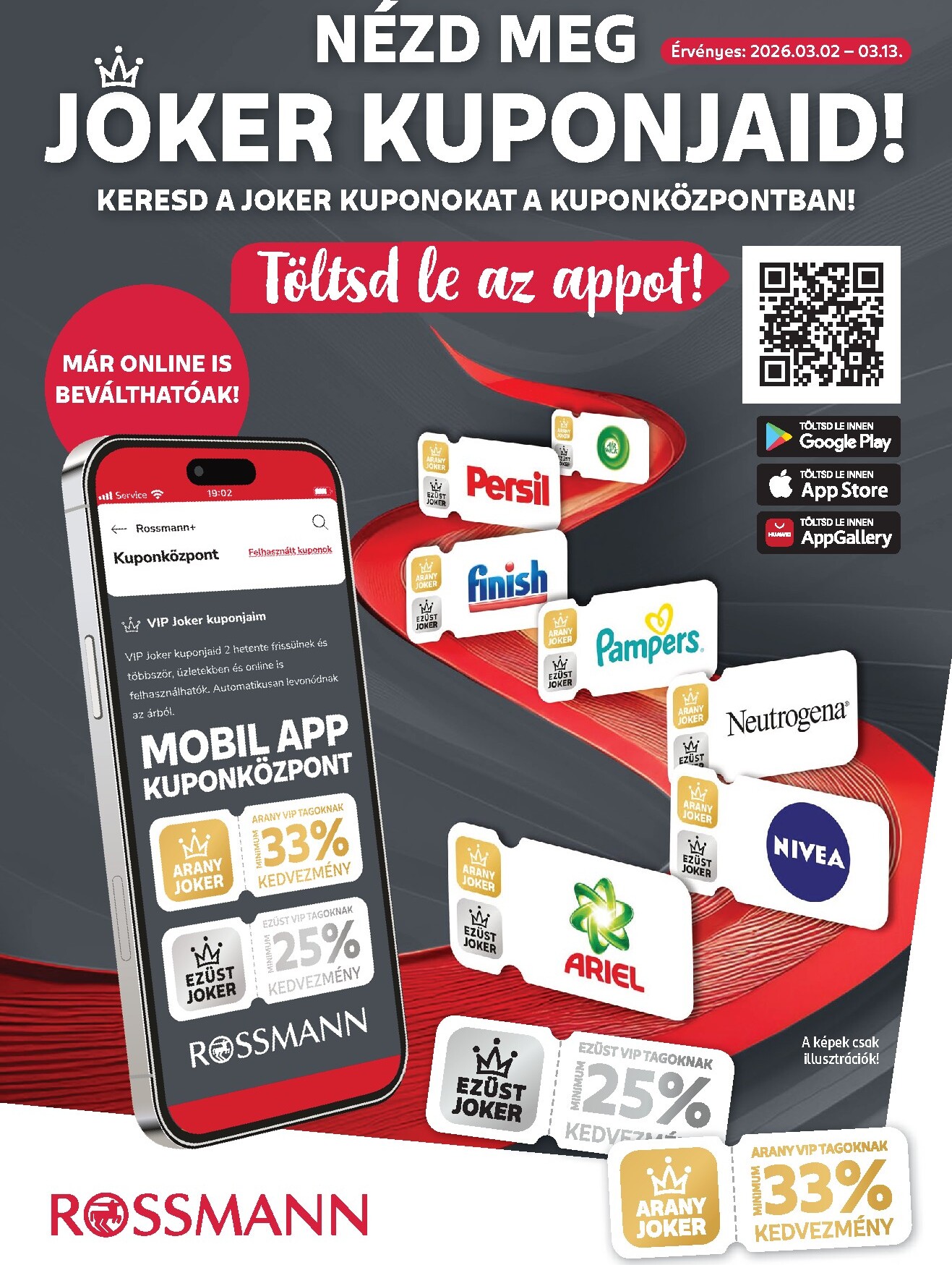 rossmann - Rossmann - Kuponjaid akciós újság, érvényes 2026.03.02. - 2026.03.13.