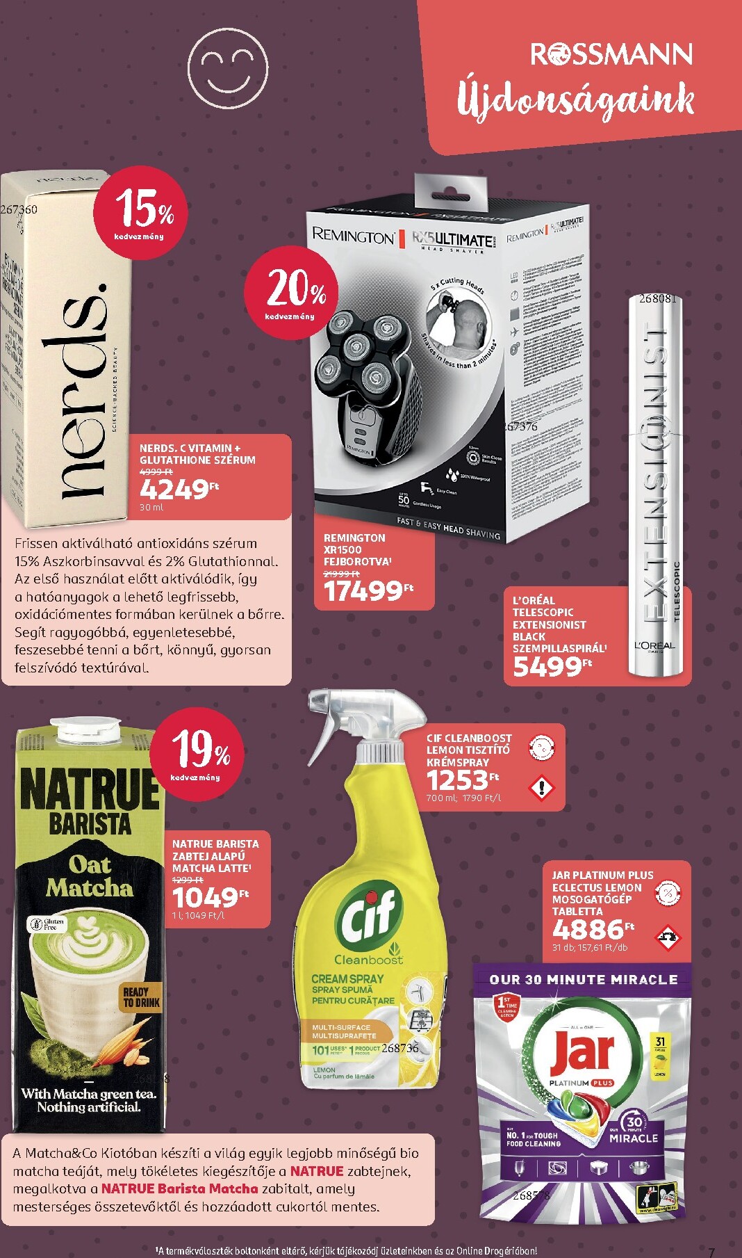 rossmann - Rossmann akciós újság, érvényes 2026.03.02. - 2026.03.13. - page: 7