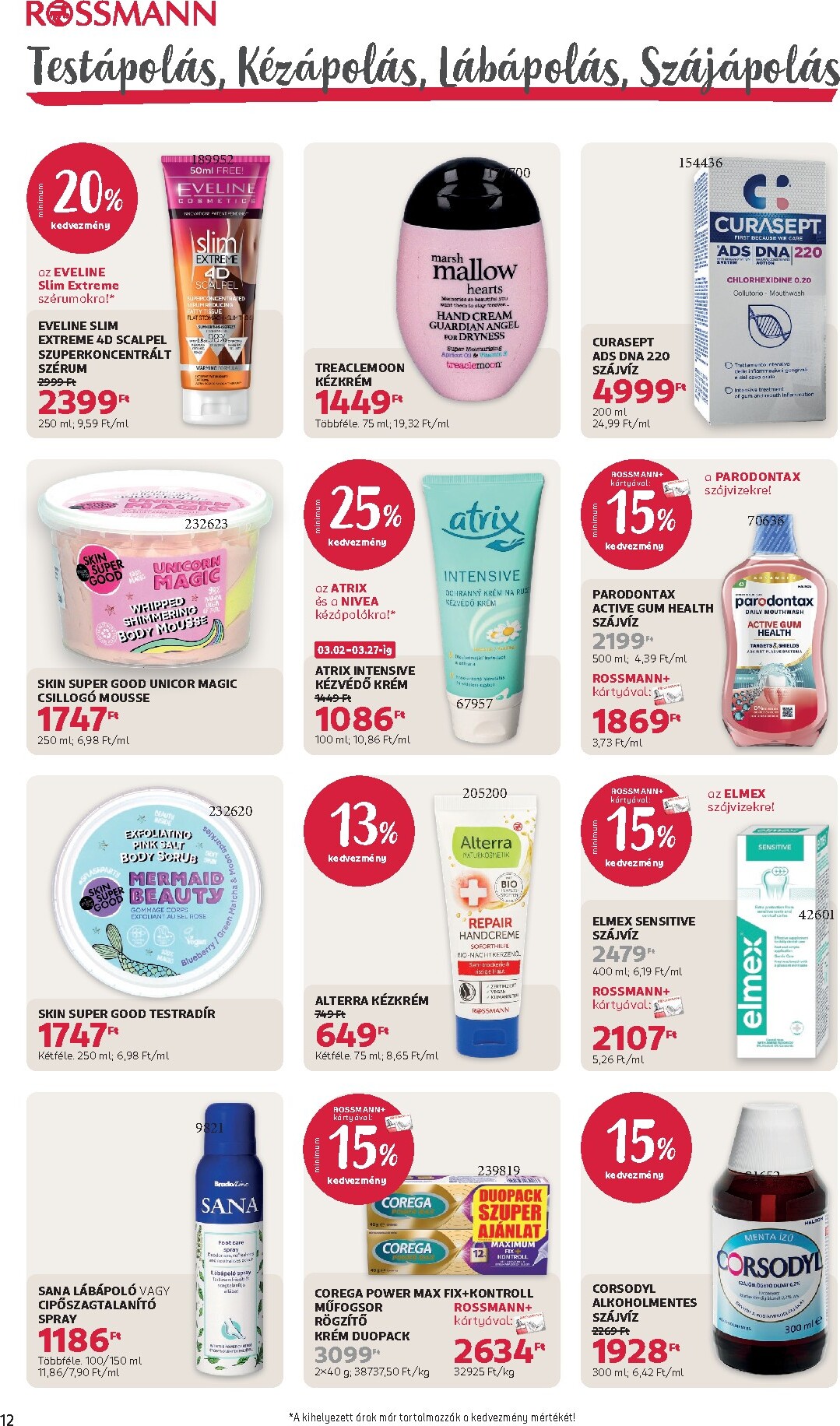 rossmann - Rossmann akciós újság, érvényes 2026.03.02. - 2026.03.13. - page: 14