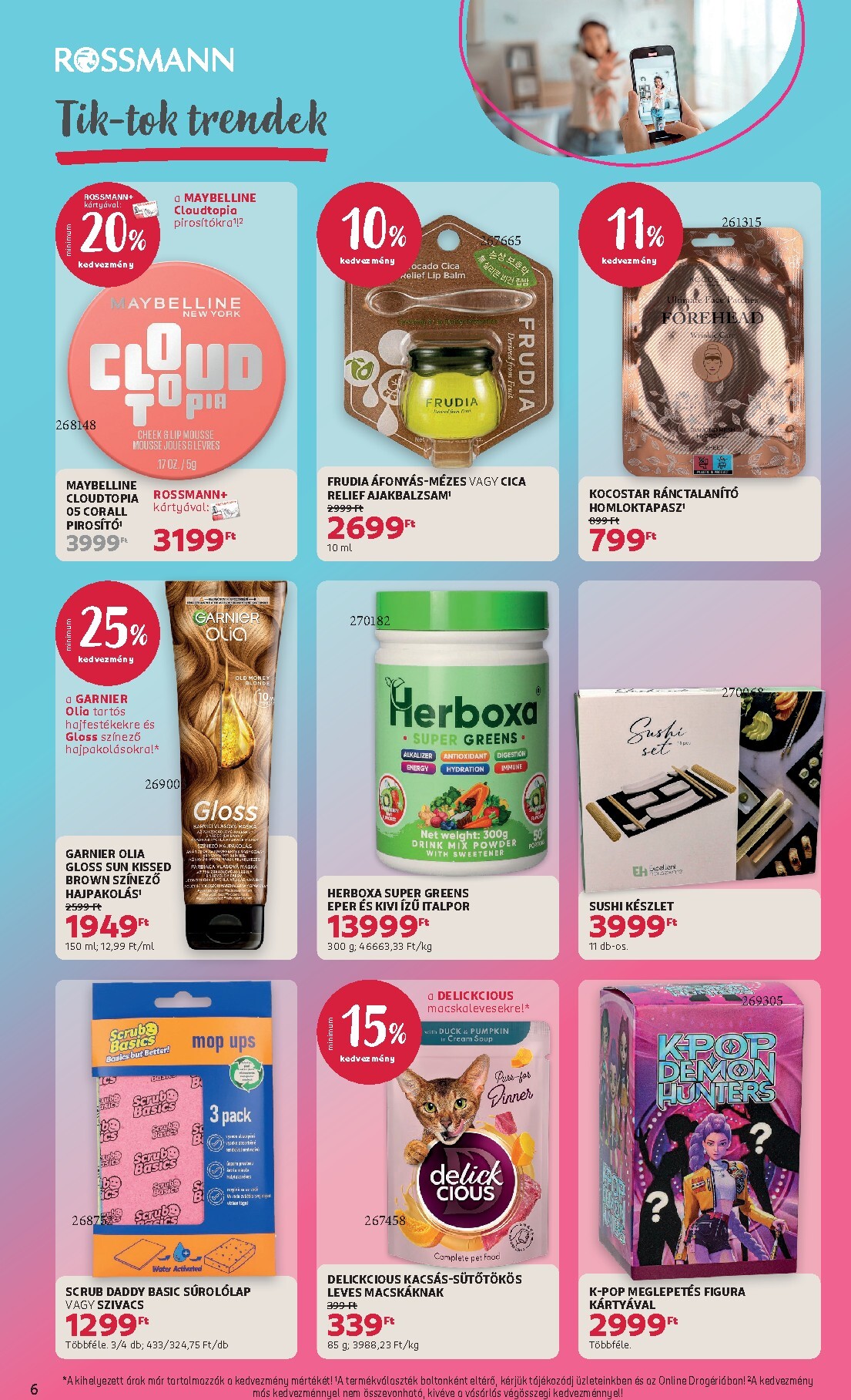 rossmann - Rossmann akciós újság, érvényes 2026.03.30. - 2026.04.10. - page: 6