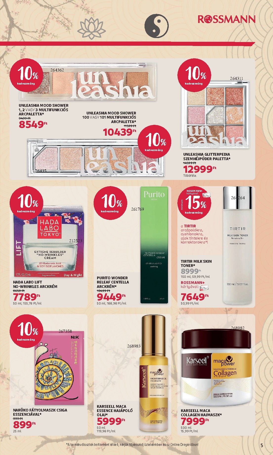 rossmann - Rossmann akciós újság, érvényes 2026.03.30. - 2026.04.10. - page: 5
