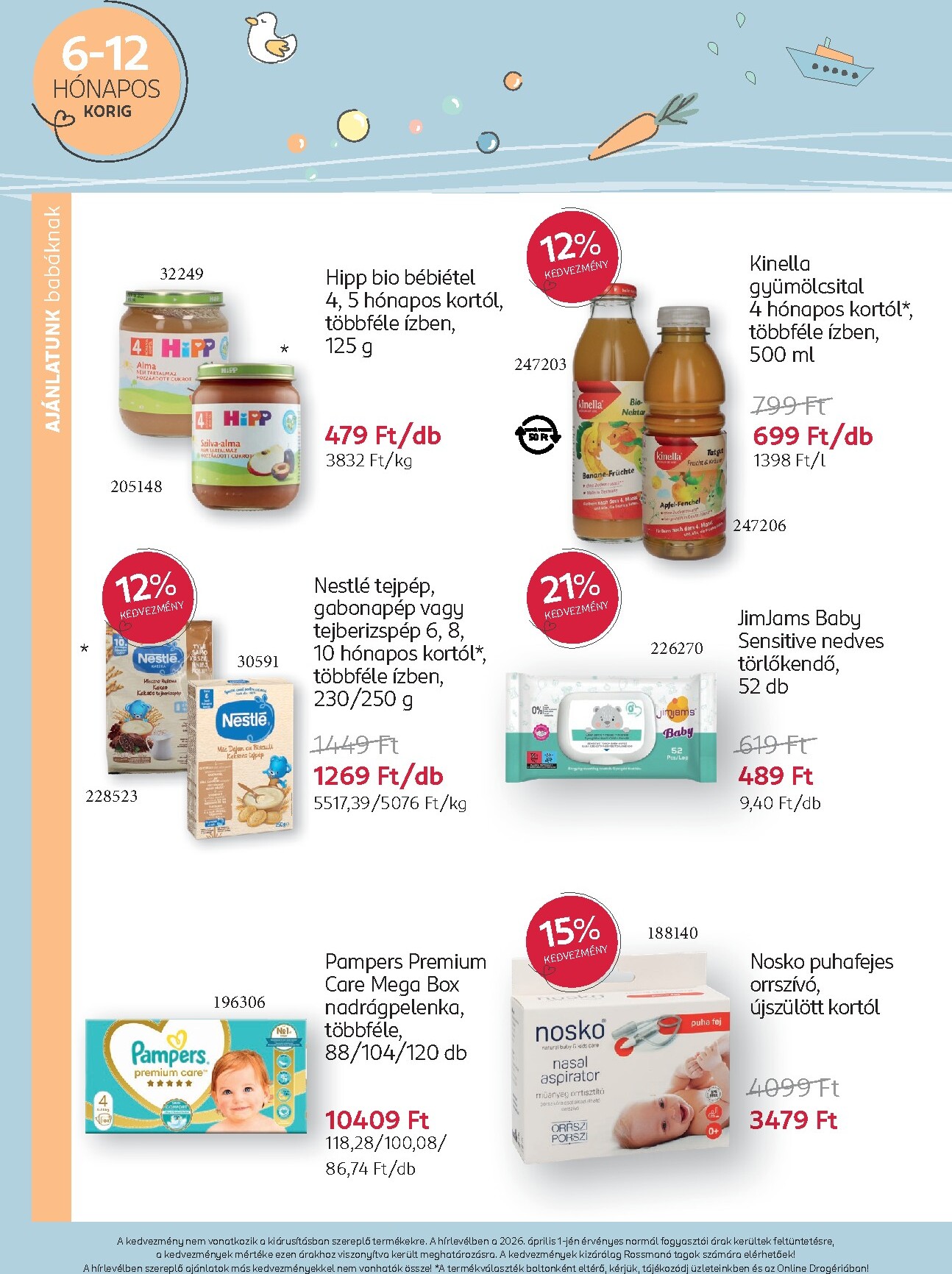 rossmann - Rossmann - BabaProgram akciós újság, érvényes 2026.04.06. - 2026.05.10. - page: 8