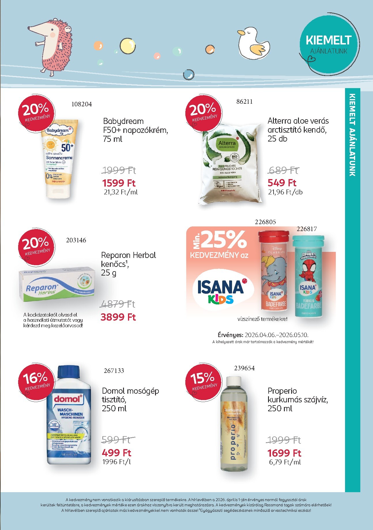 rossmann - Rossmann - BabaProgram akciós újság, érvényes 2026.04.06. - 2026.05.10. - page: 3