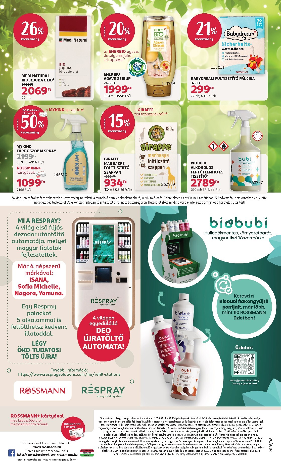 rossmann - Rossmann hirdetmény a következő hétre hétfőtől 2026.04.13.-tól vasárnaptól 2026.04.19.-ig - page: 16