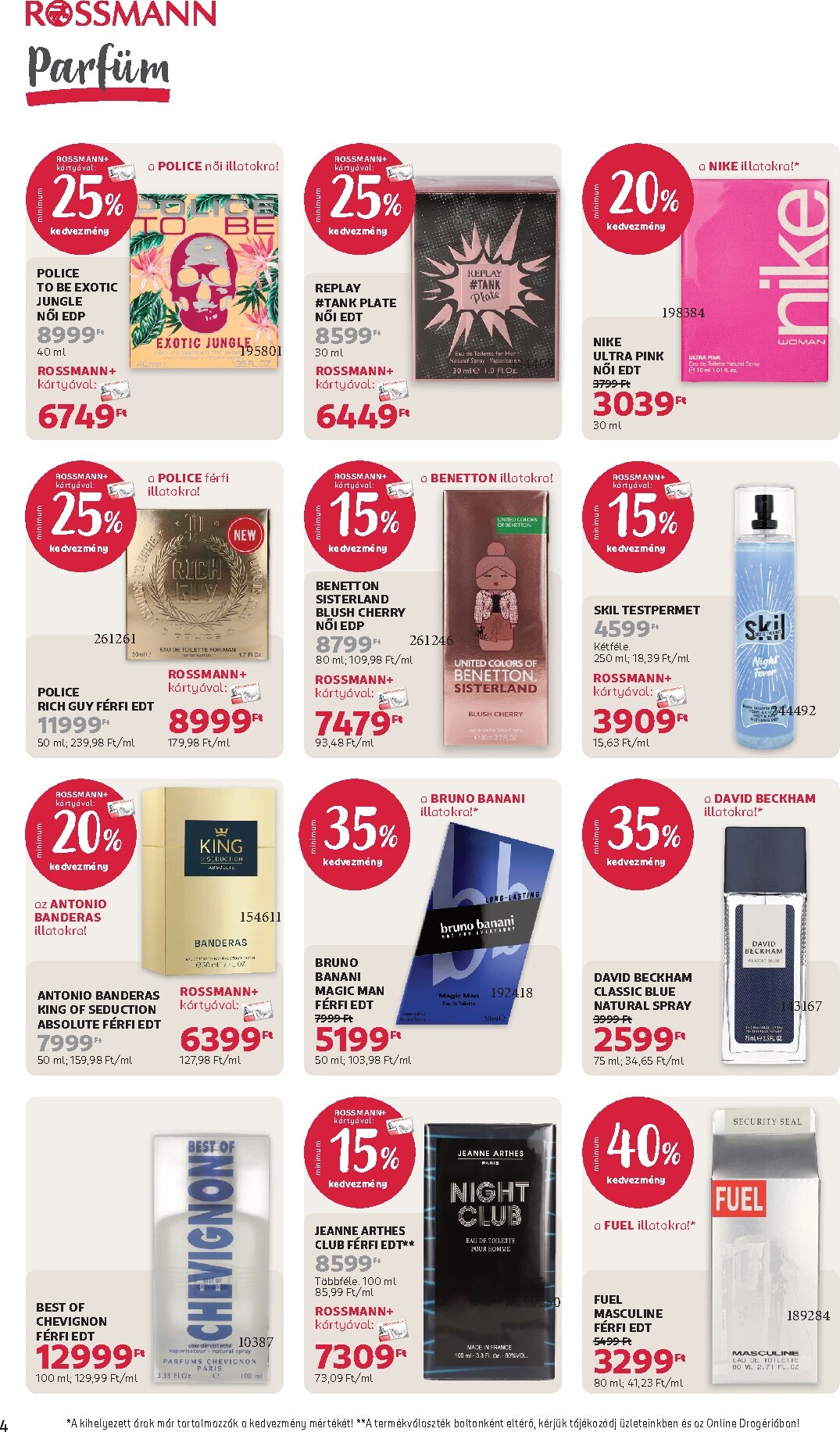 rossmann - Rossmann hirdetmény a következő hétre hétfőtől 2026.04.13.-tól vasárnaptól 2026.04.19.-ig - page: 4