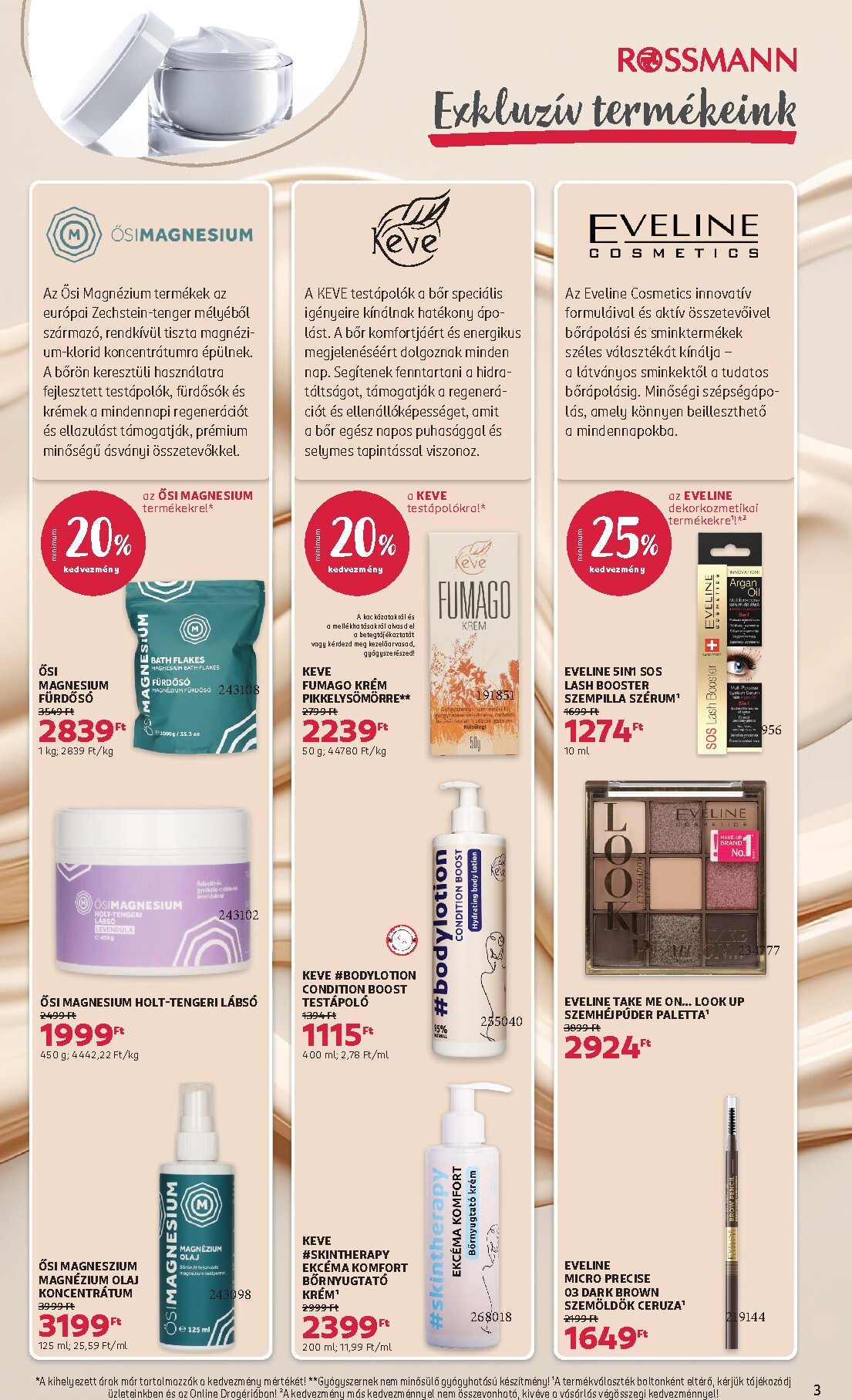 rossmann - Rossmann hirdetmény a következő hétre hétfőtől 2026.04.13.-tól vasárnaptól 2026.04.19.-ig - page: 3