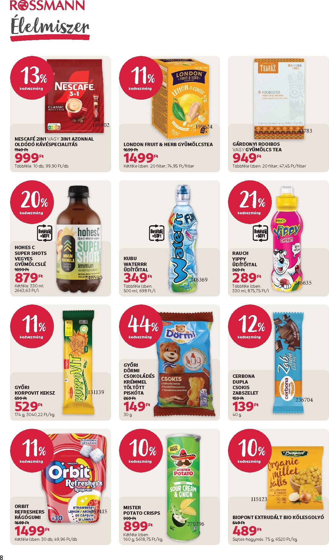 rossmann - Rossmann hirdetmény a következő hétre hétfőtől 2026.04.13.-tól vasárnaptól 2026.04.19.-ig - page: 10
