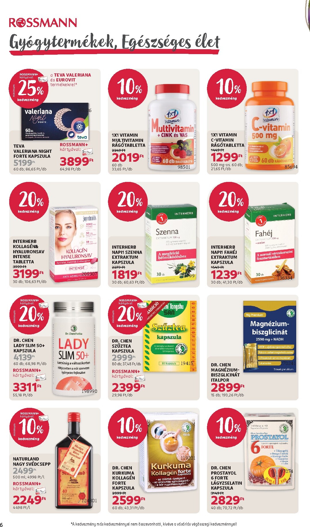 rossmann - Rossmann hirdetmény a következő hétre hétfőtől 2026.04.13.-tól vasárnaptól 2026.04.19.-ig - page: 6