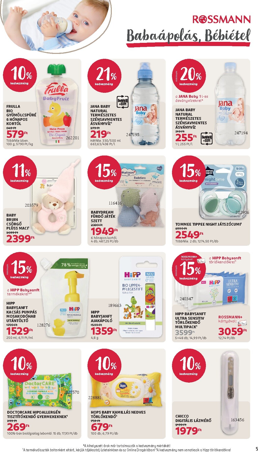 rossmann - Rossmann hirdetmény a következő hétre hétfőtől 2026.04.13.-tól vasárnaptól 2026.04.19.-ig - page: 5