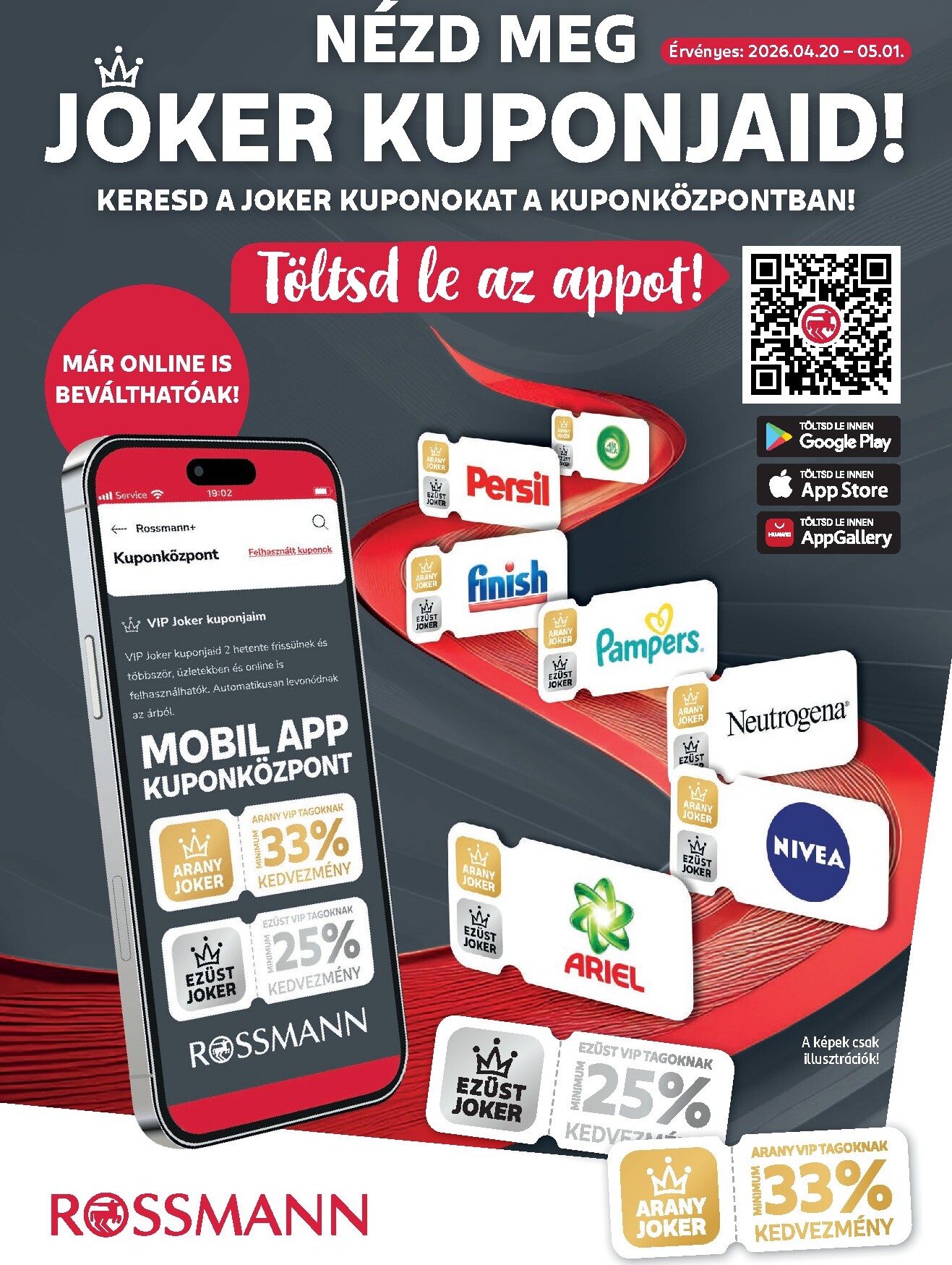 rossmann - Rossmann - Kuponjaid hirdetmény a következő hétre hétfőtől 2026.04.20.-tól péntektől 2026.05.01.-ig