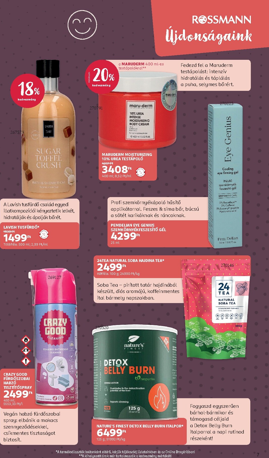 rossmann - Rossmann hirdetmény a következő hétre hétfőtől 2026.04.20.-tól péntektől 2026.05.01.-ig - page: 7