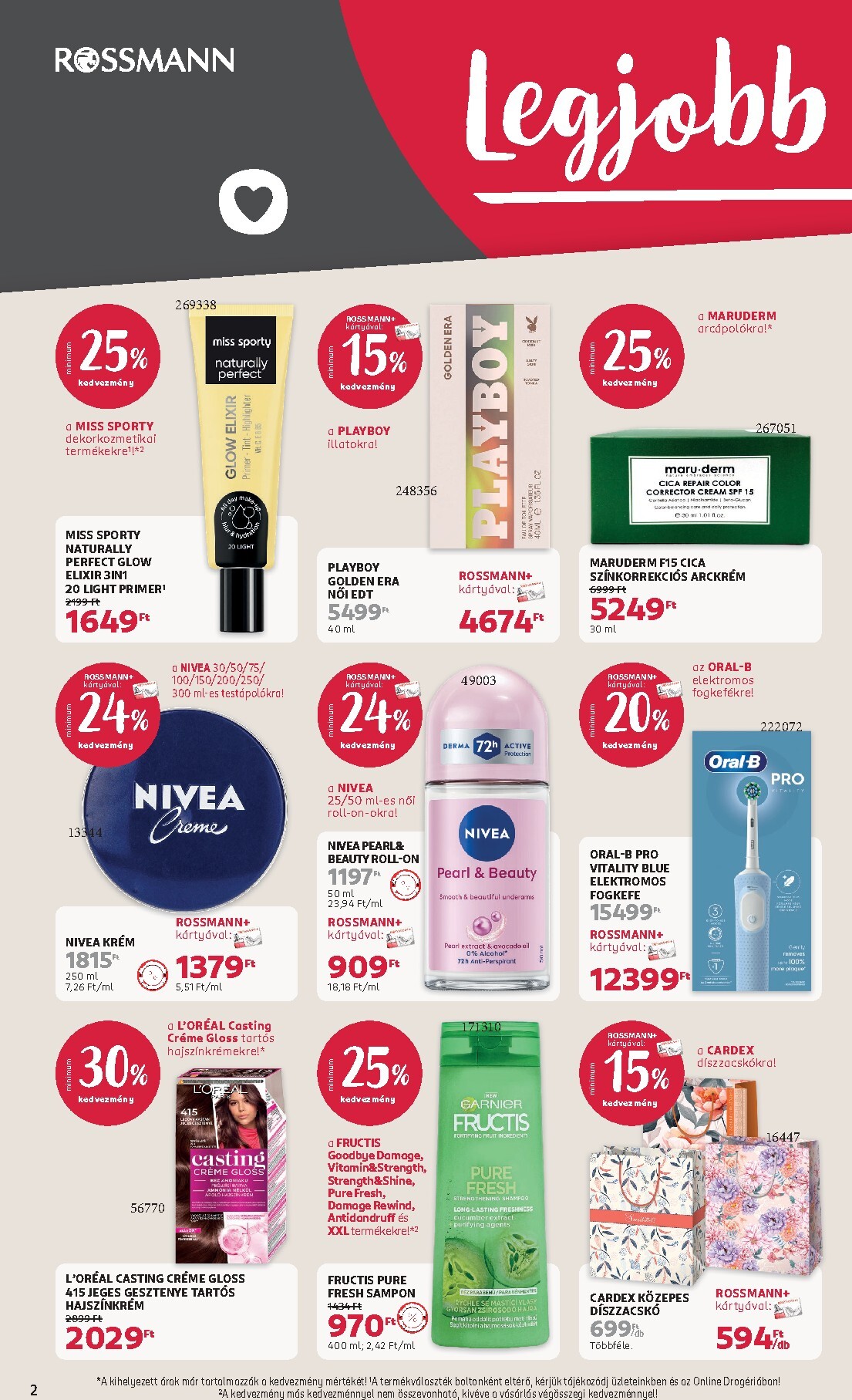 rossmann - Rossmann hirdetmény a következő hétre hétfőtől 2026.04.20.-tól péntektől 2026.05.01.-ig - page: 2